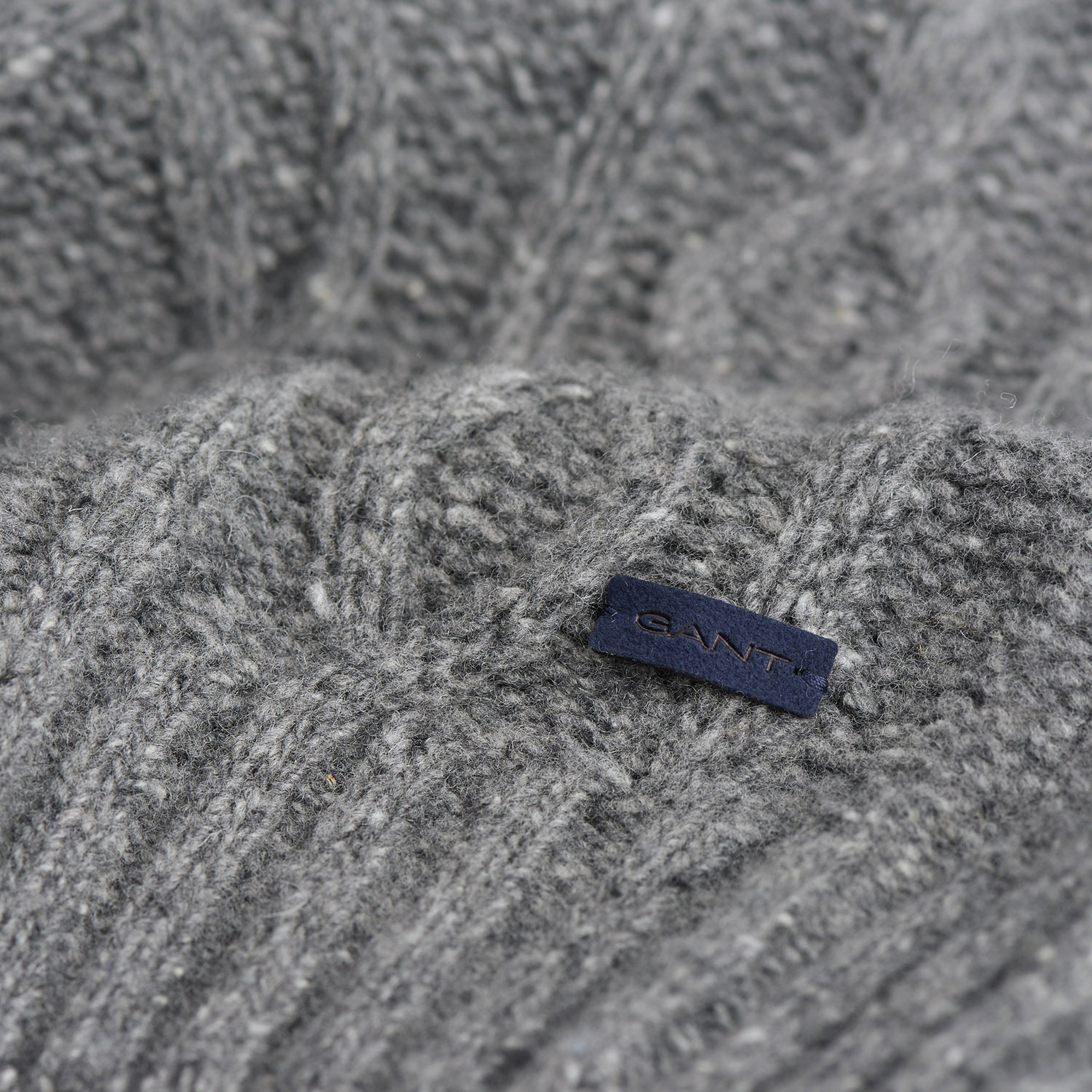 Gant Erkek Gri Uzun Kollu Triko