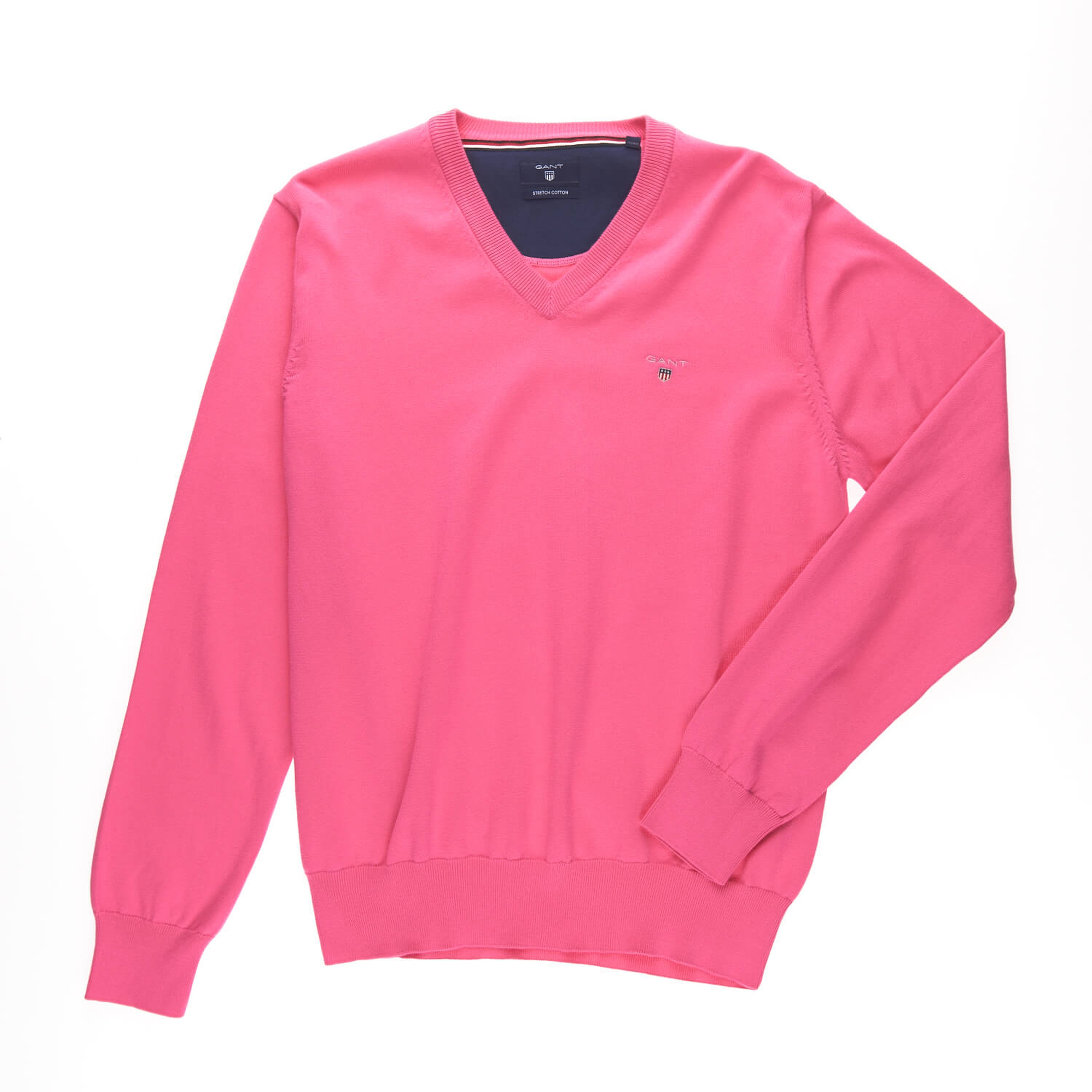 Gant Erkek Pembe Uzun Kollu Triko