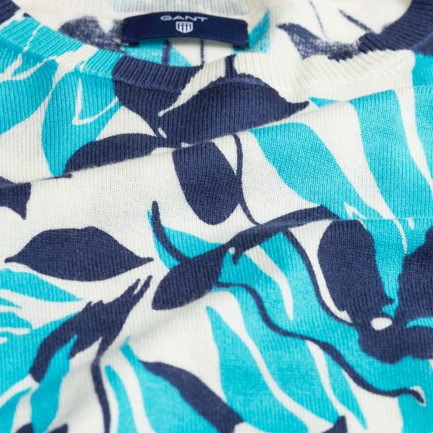 Gant Kadın Mavi Uzun Kollu Triko