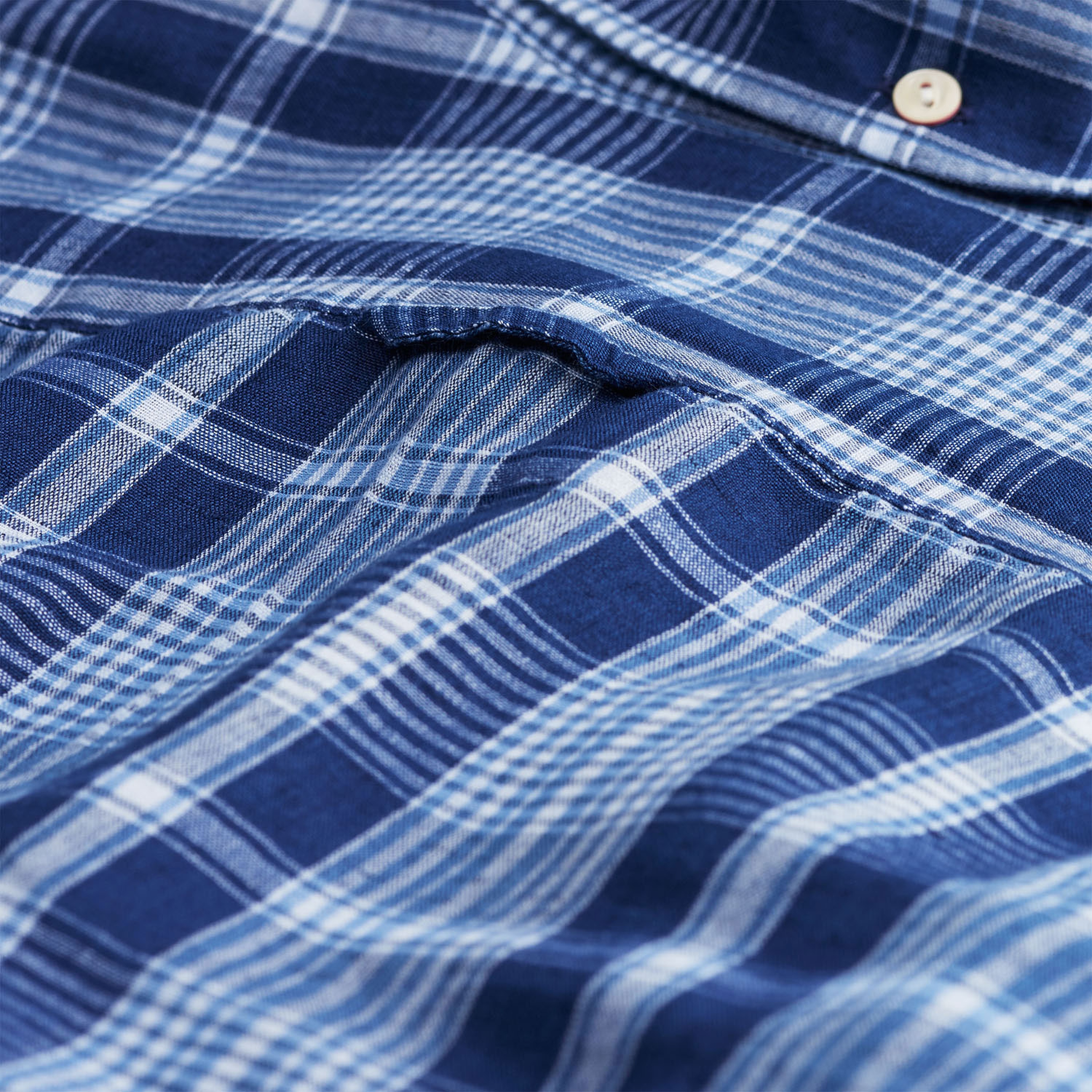 Gant Erkek Mavi Uzun Kollu Slim Fit Gömlek