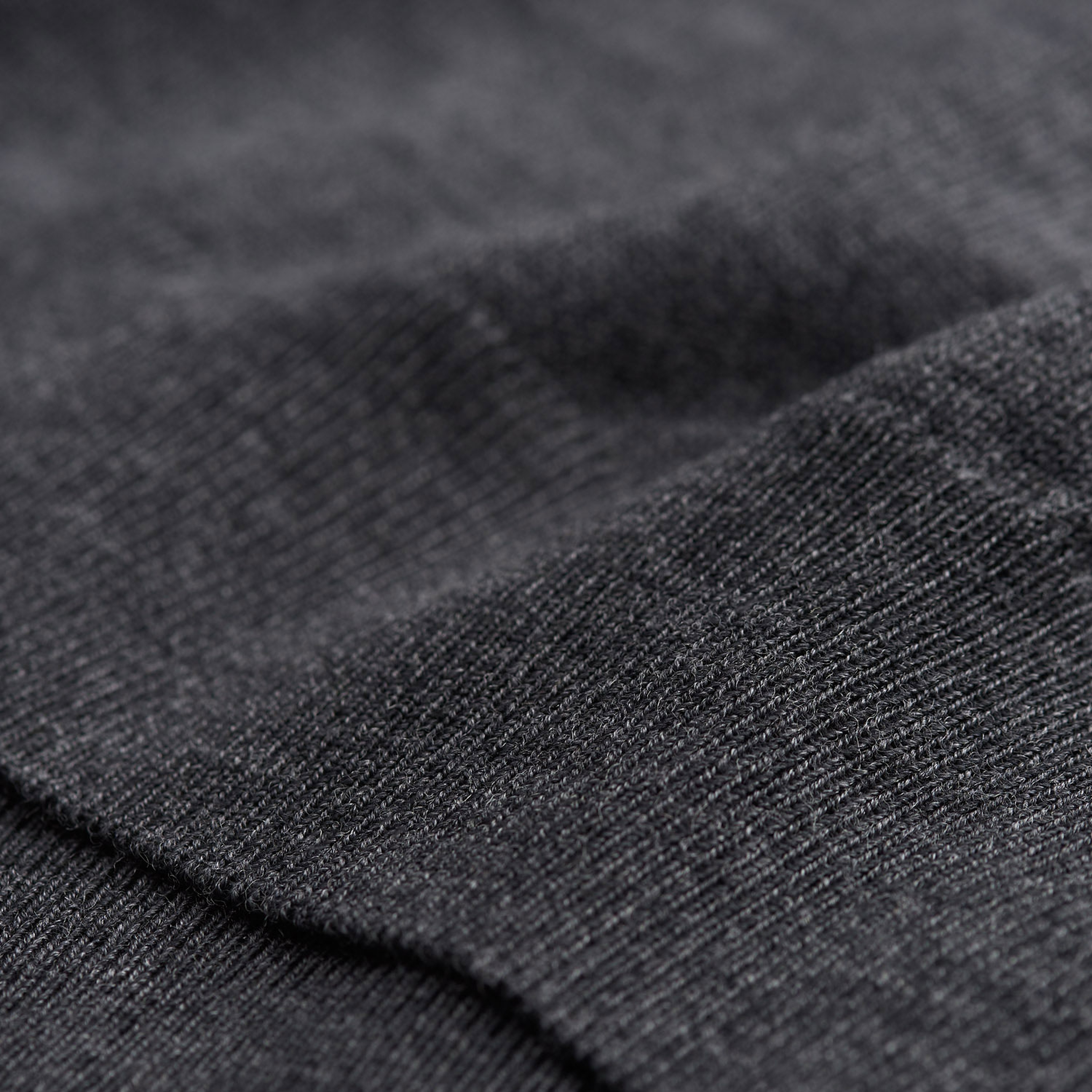 Gant Erkek Gri V Yaka Triko