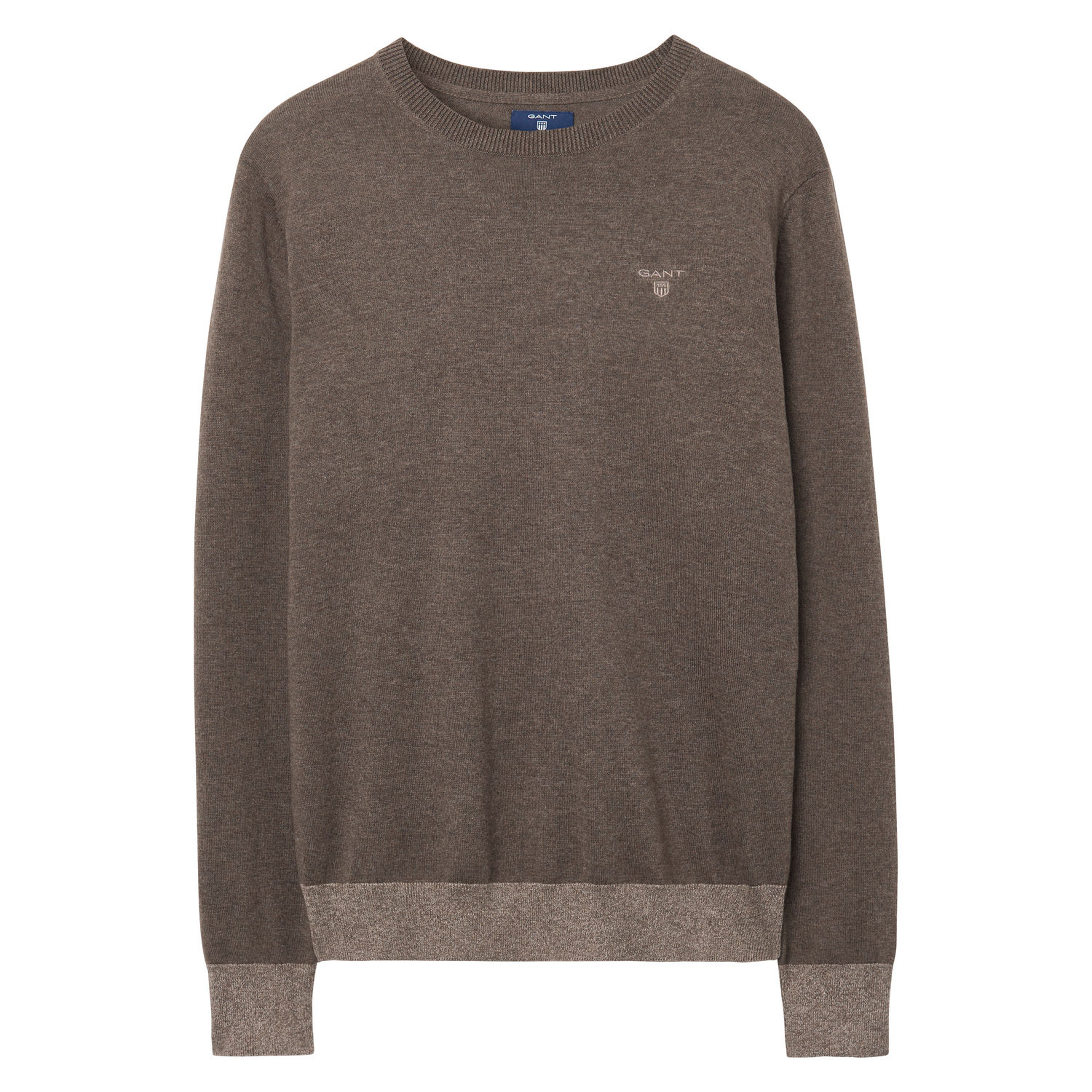 Gant Erkek Kahverengi Uzun Kollu Triko