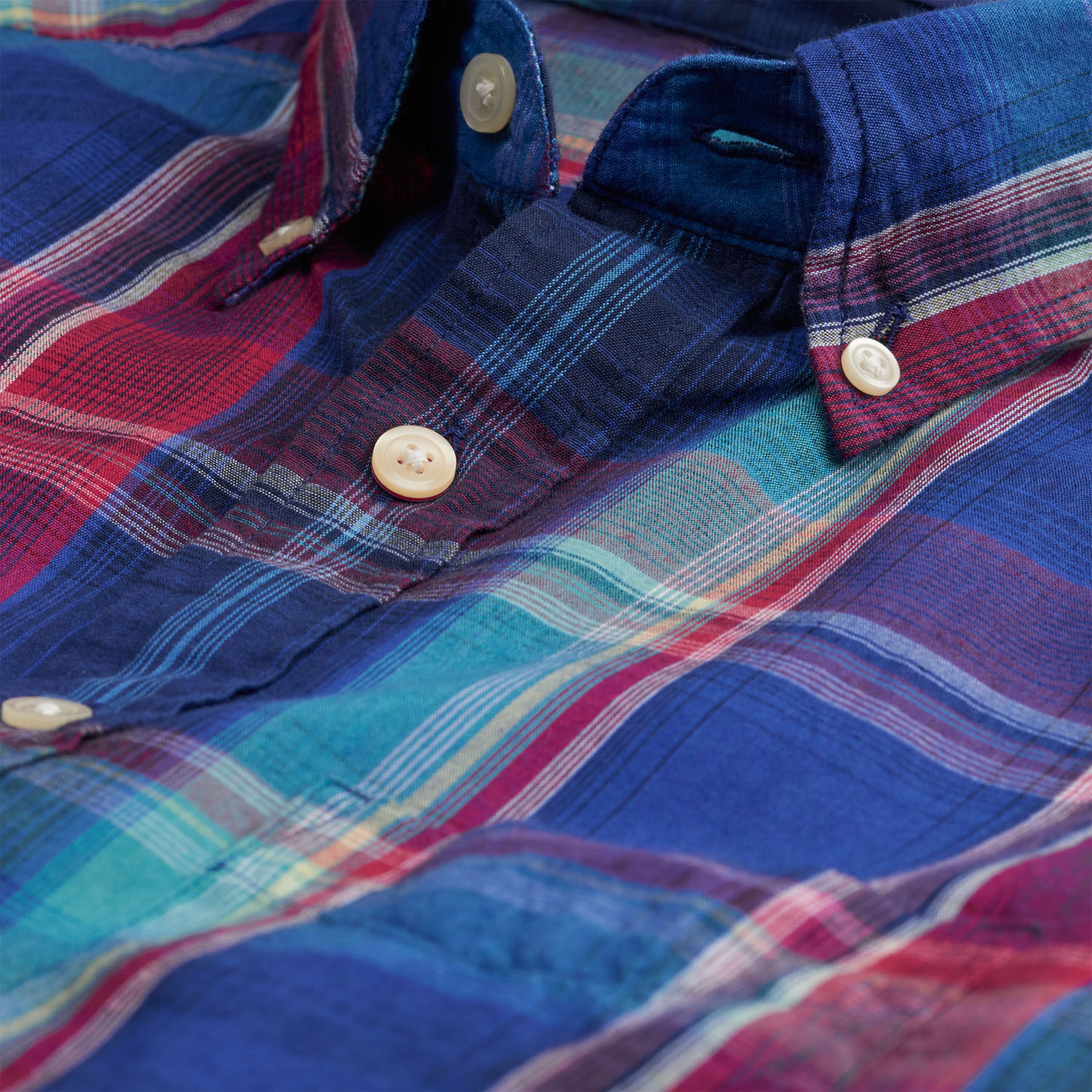 Gant Erkek Mavi Uzun Kollu Slim Fit Gömlek