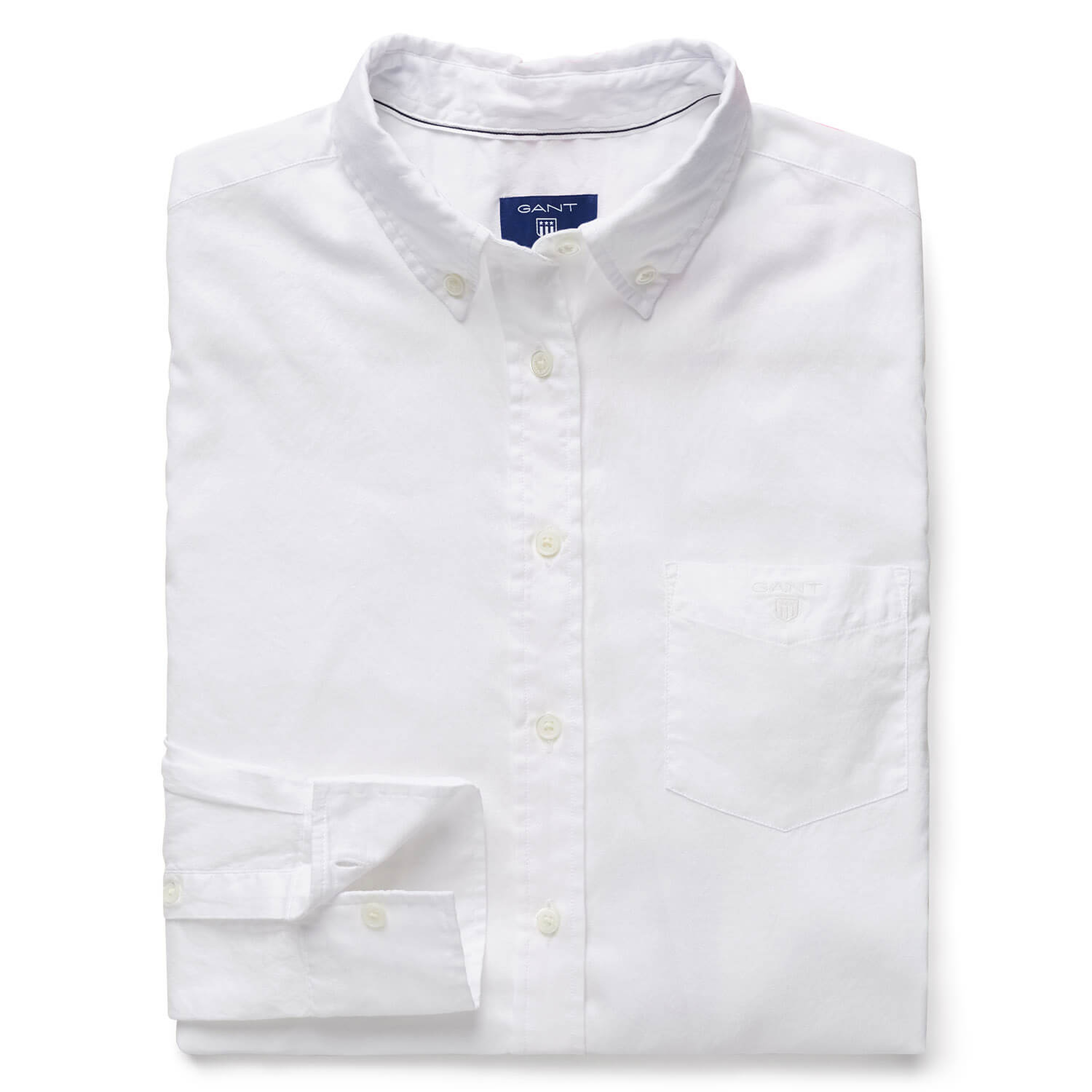 Gant Kadın Beyaz Uzun Kollu Regular Fit Gömlek