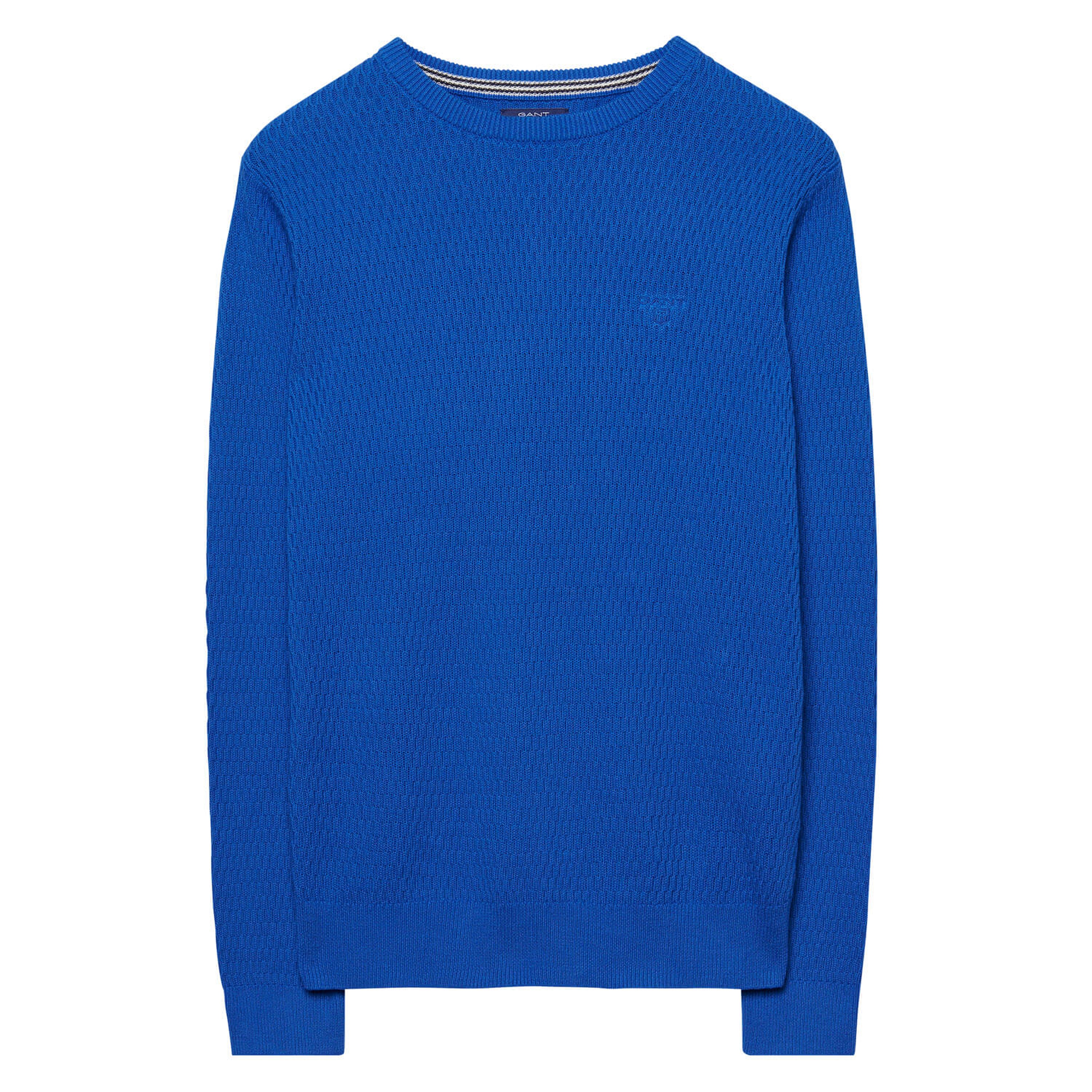 Gant Erkek Mavi Uzun Kollu Triko