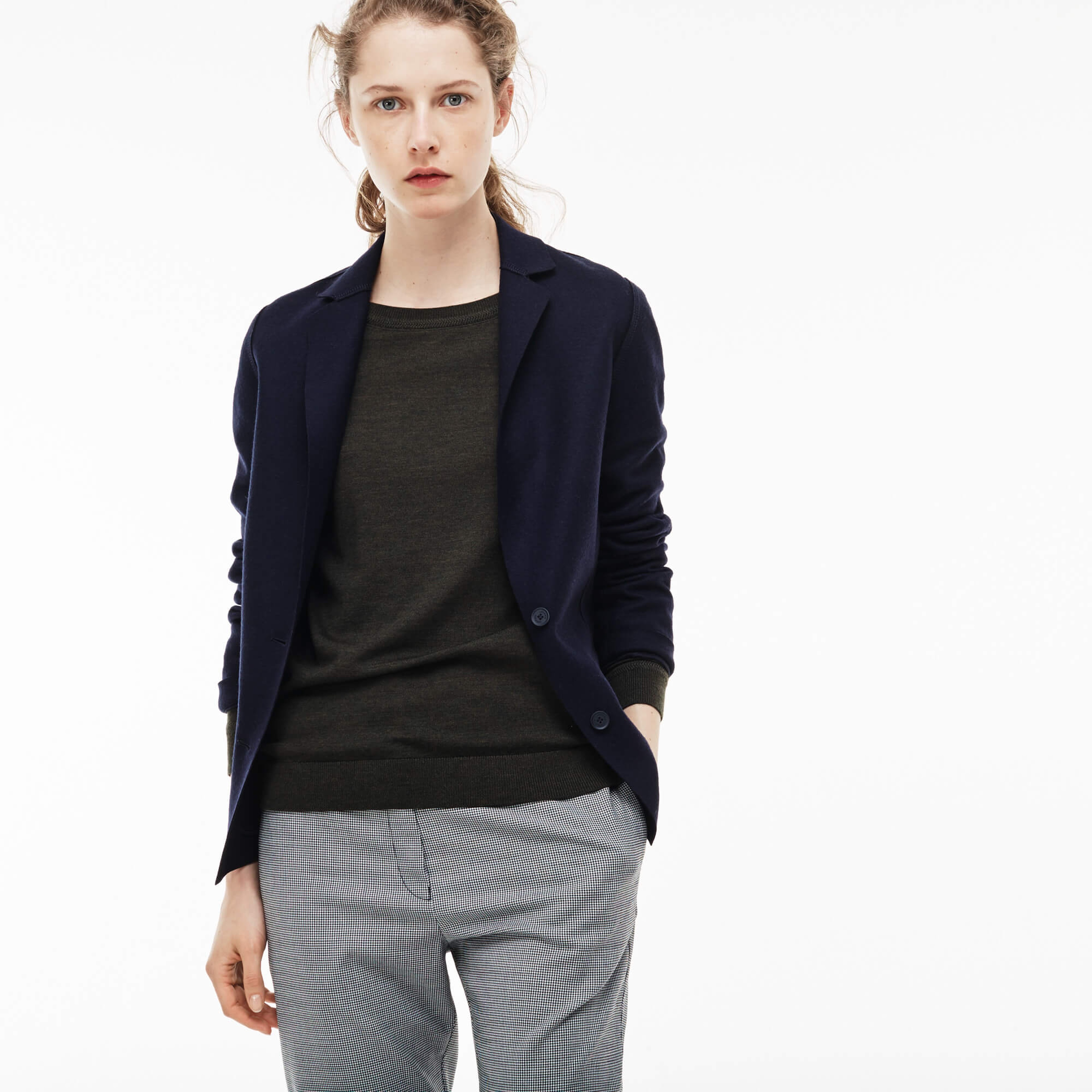 Lacoste Kadın Lacivert Ceket