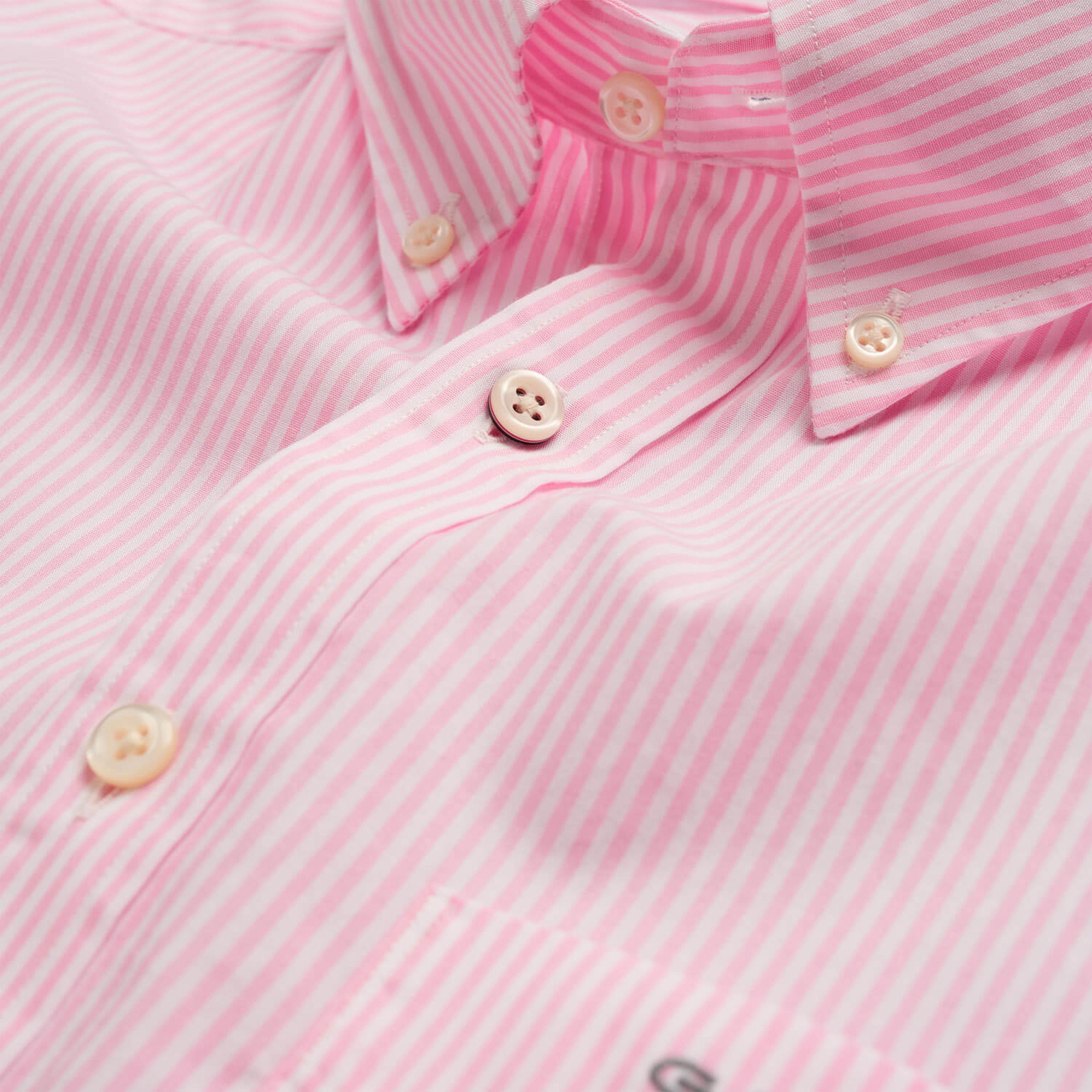 Gant Erkek Pembe Uzun Kollu Regular Fit Gömlek