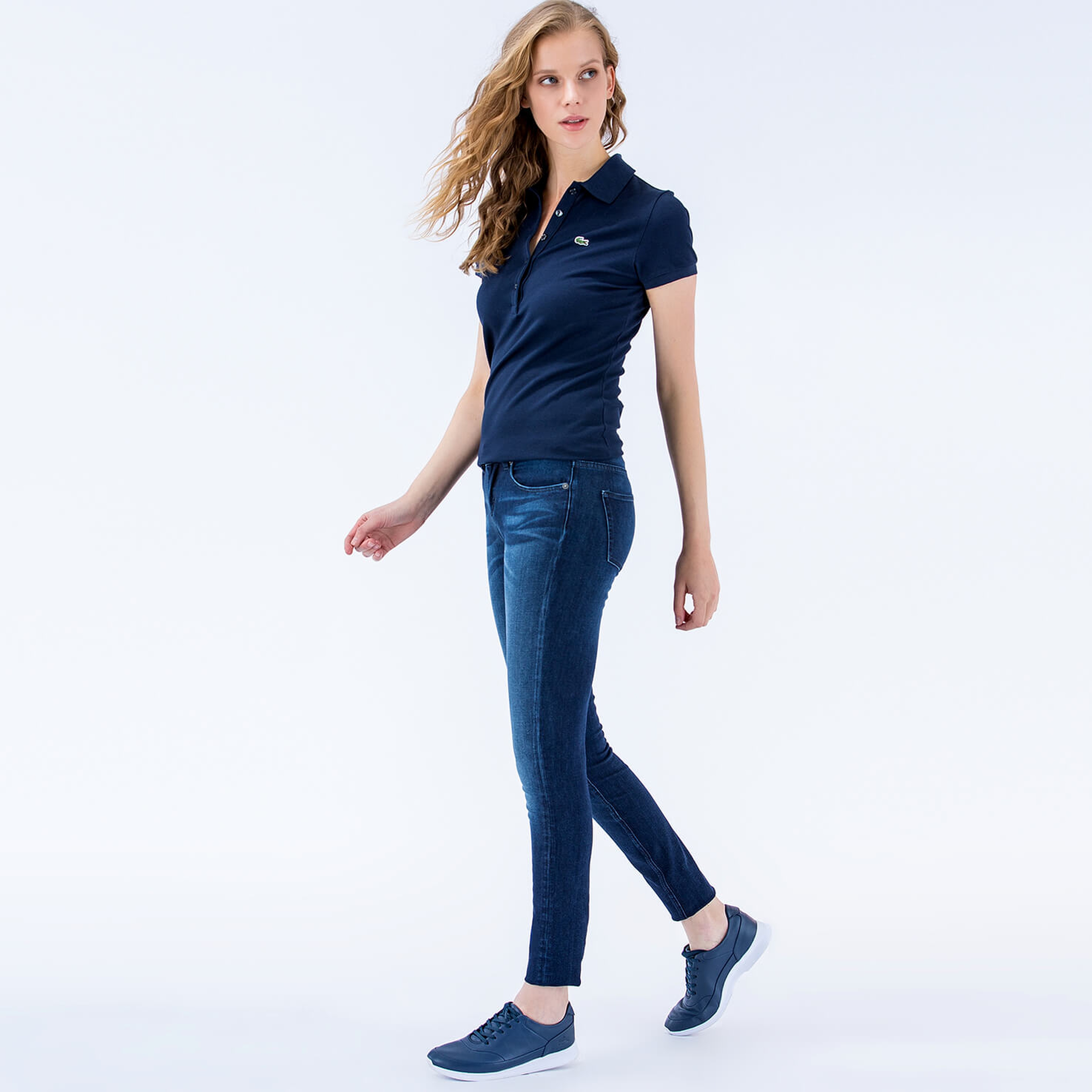 Lacoste Kadın Mavi Pantolon