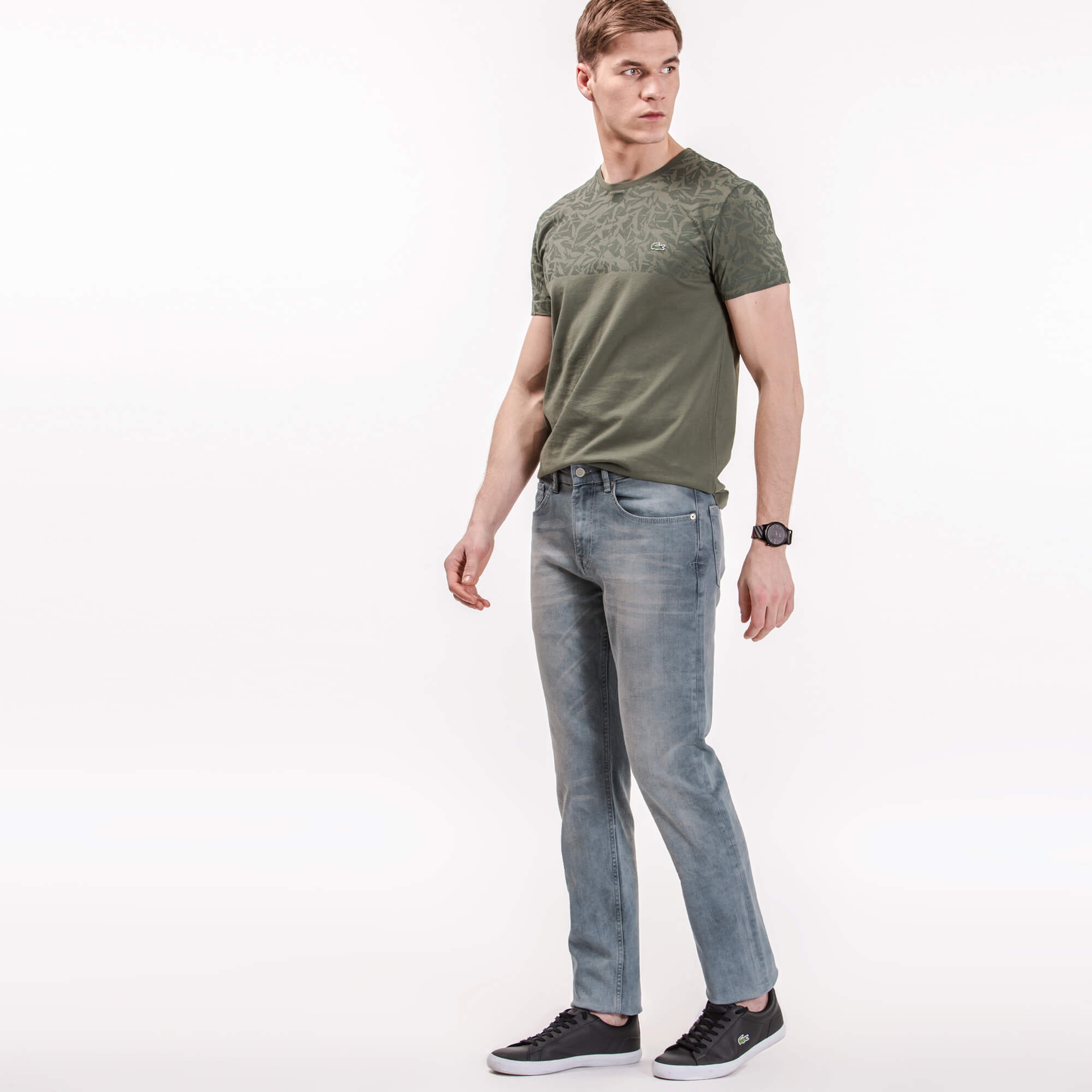 Lacoste Erkek Gri Pantolon