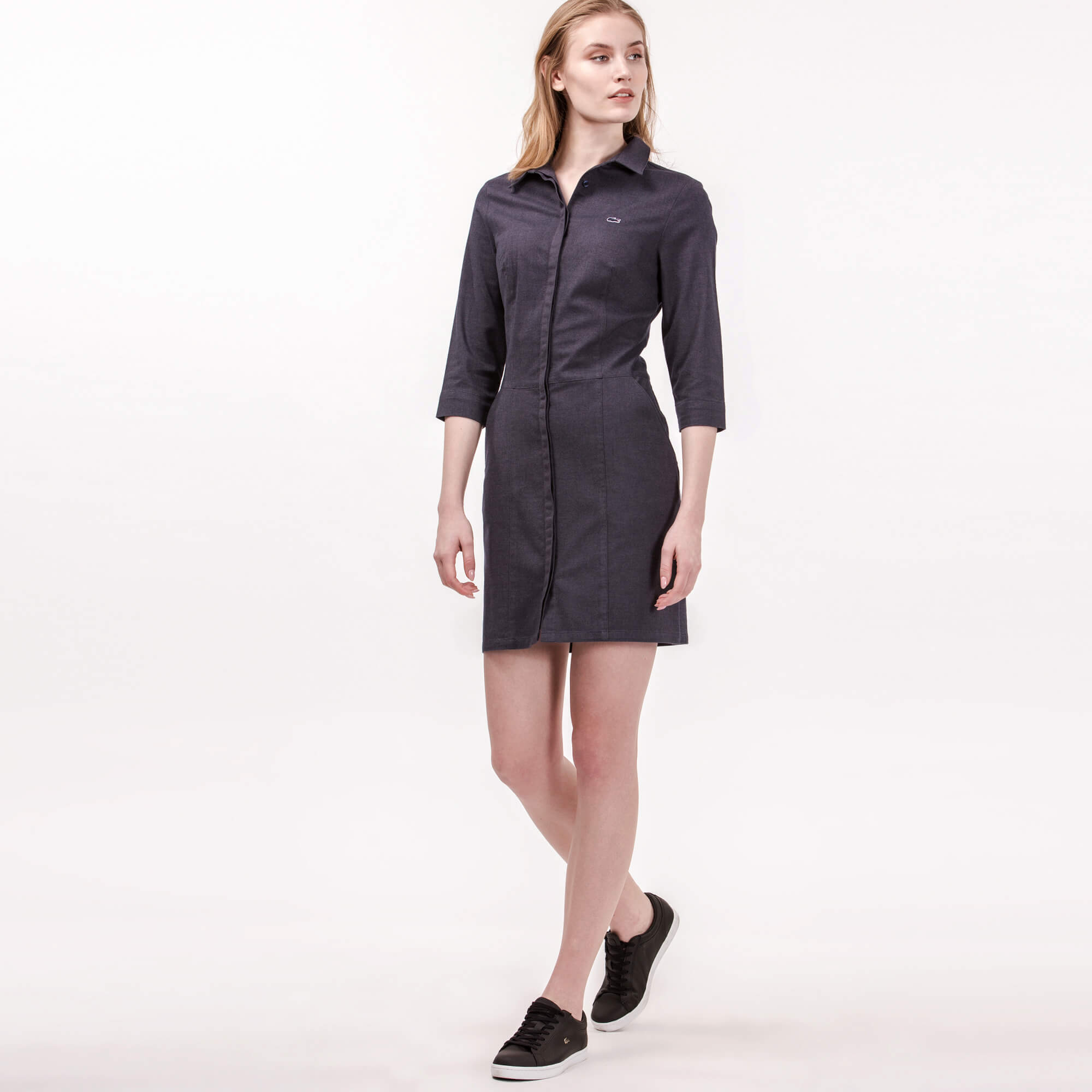 Lacoste Kadın Lacivert Elbise