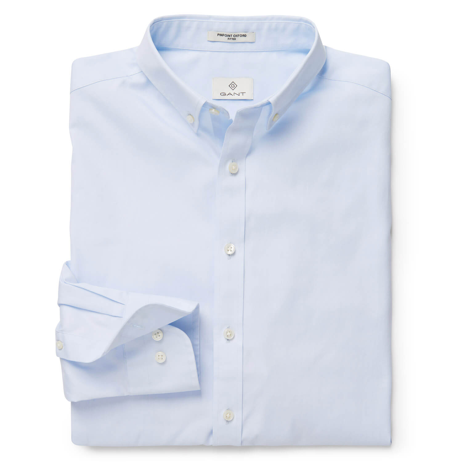 Gant Erkek Mavi Uzun Kollu Regular Fit Oxford Slim Fit Gömlek