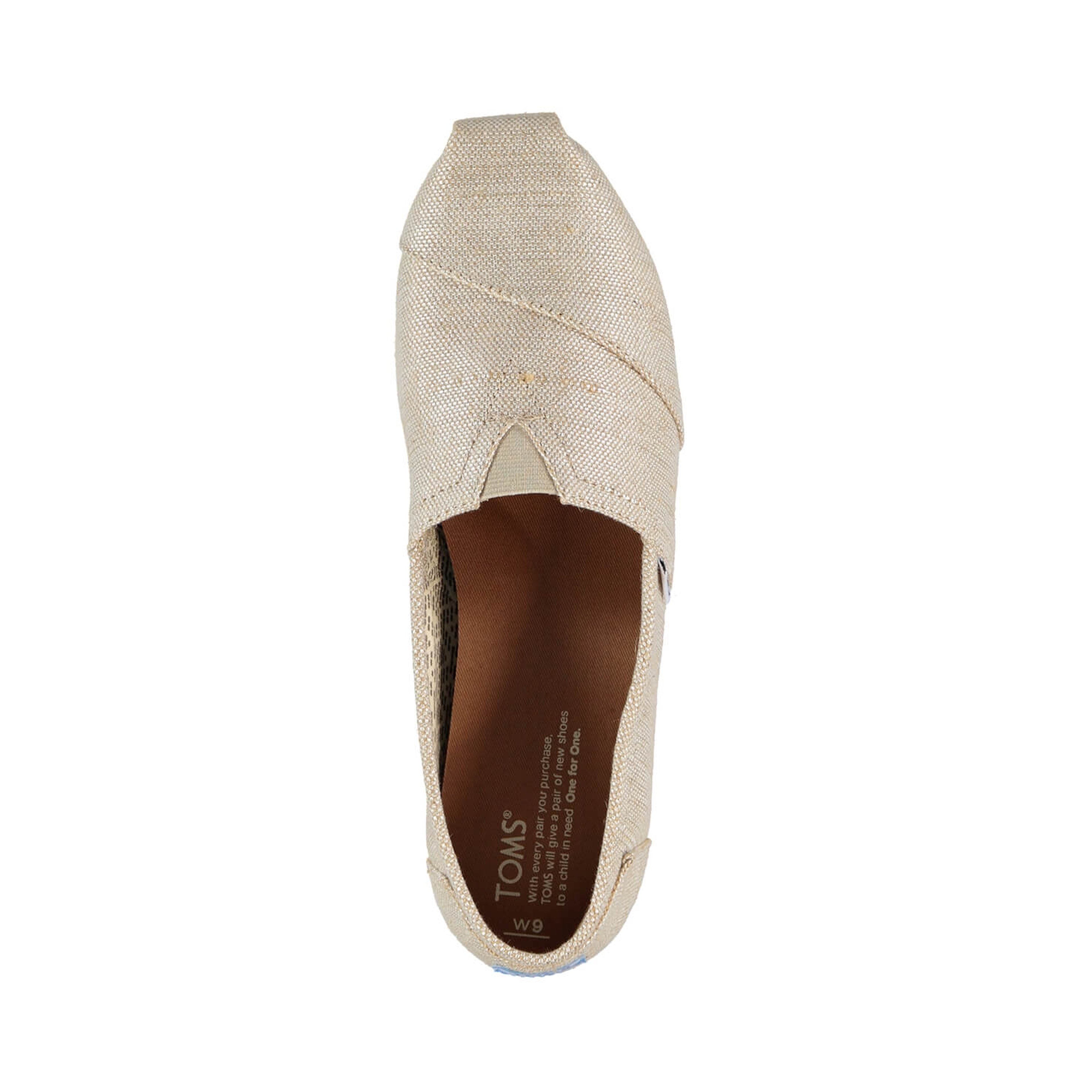 Toms Natural Burlap Kadın Bej Espadril