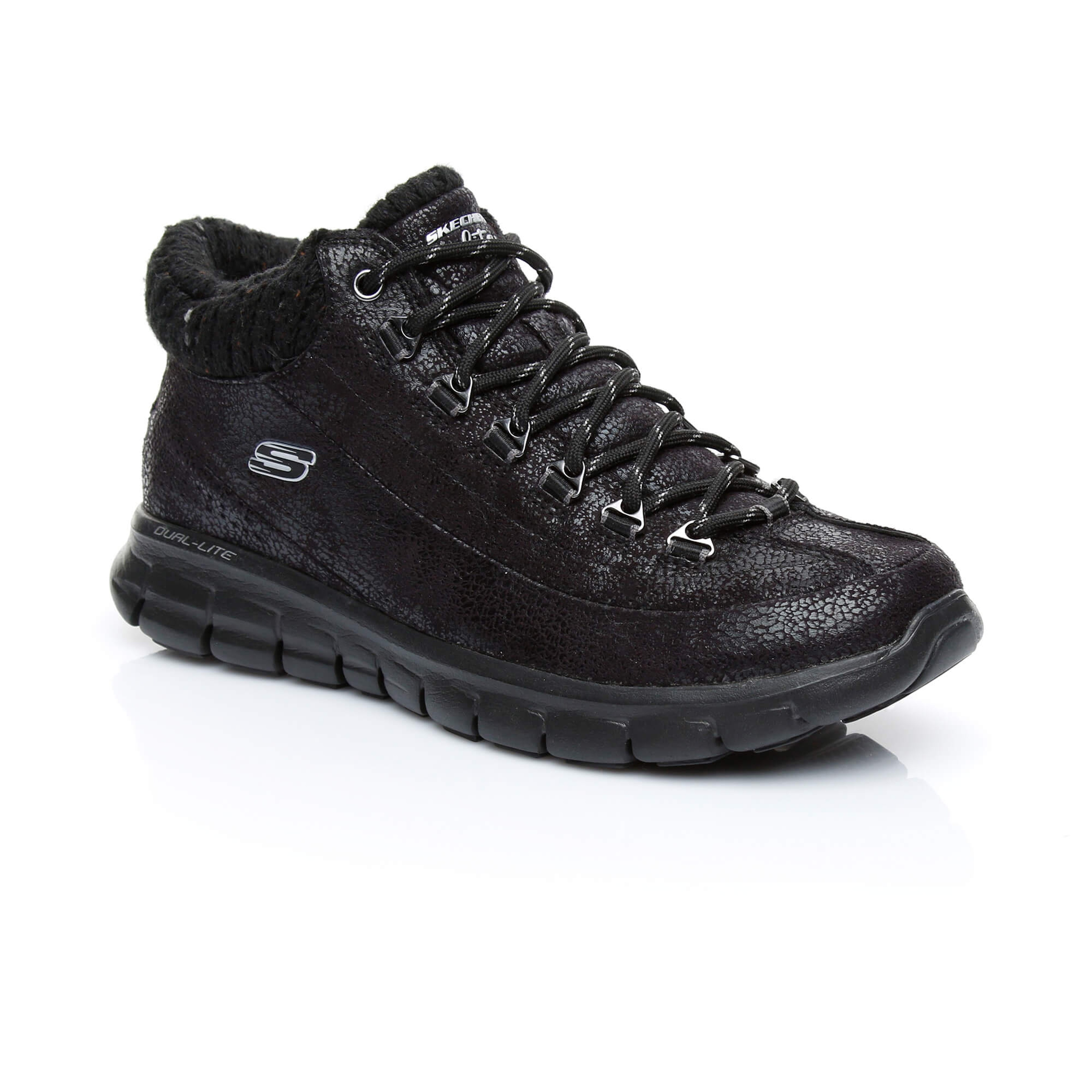 Skechers Synergy Kadın Siyah Bot