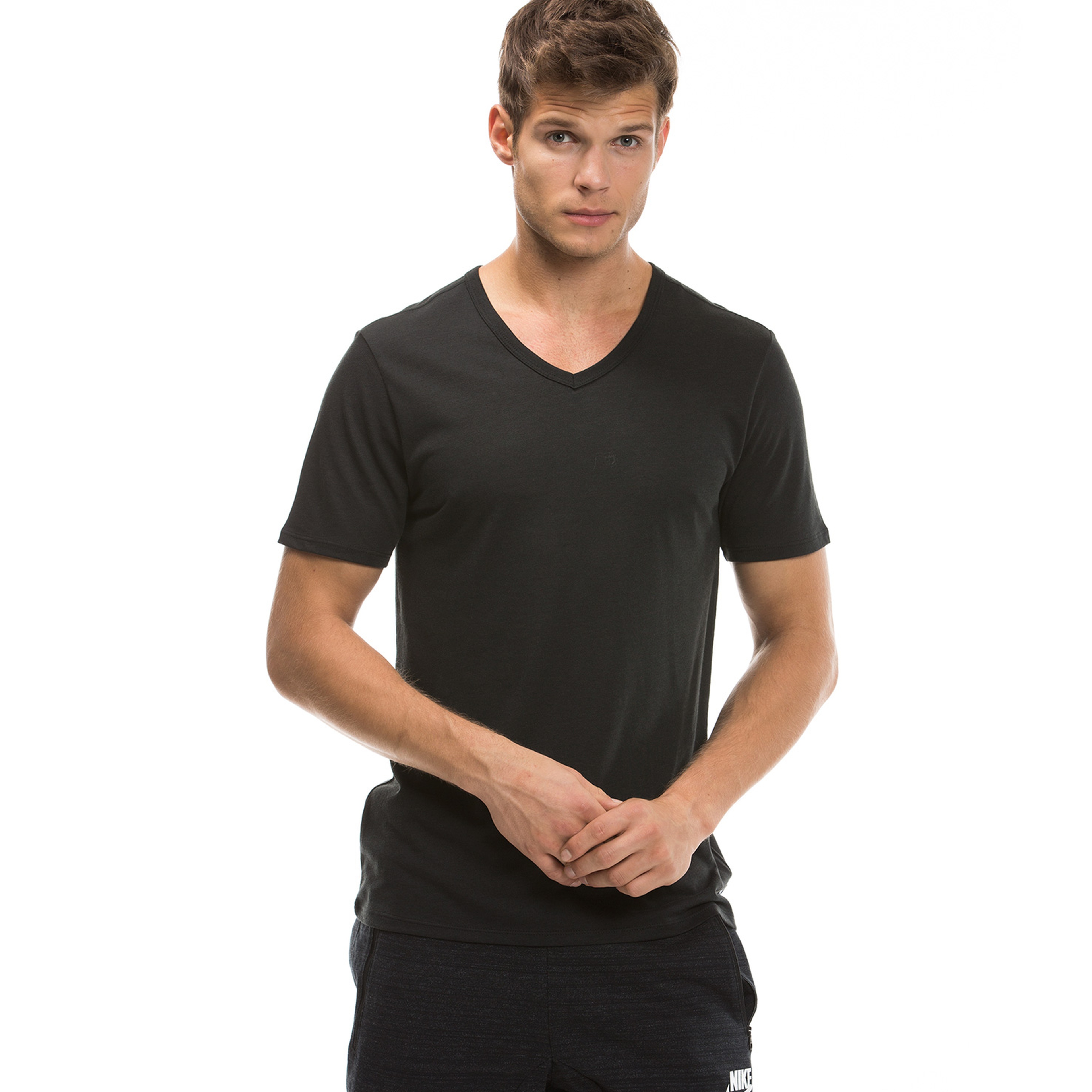 Nike Erkek Siyah Tshirt