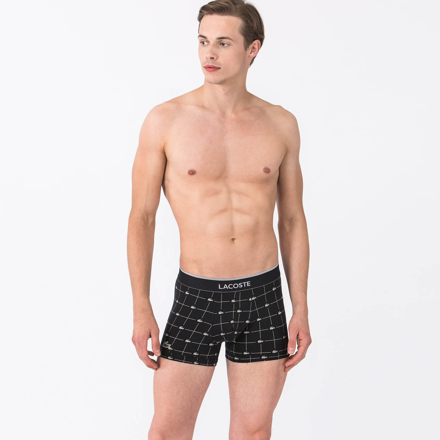 Lacoste Erkek Siyah Boxer