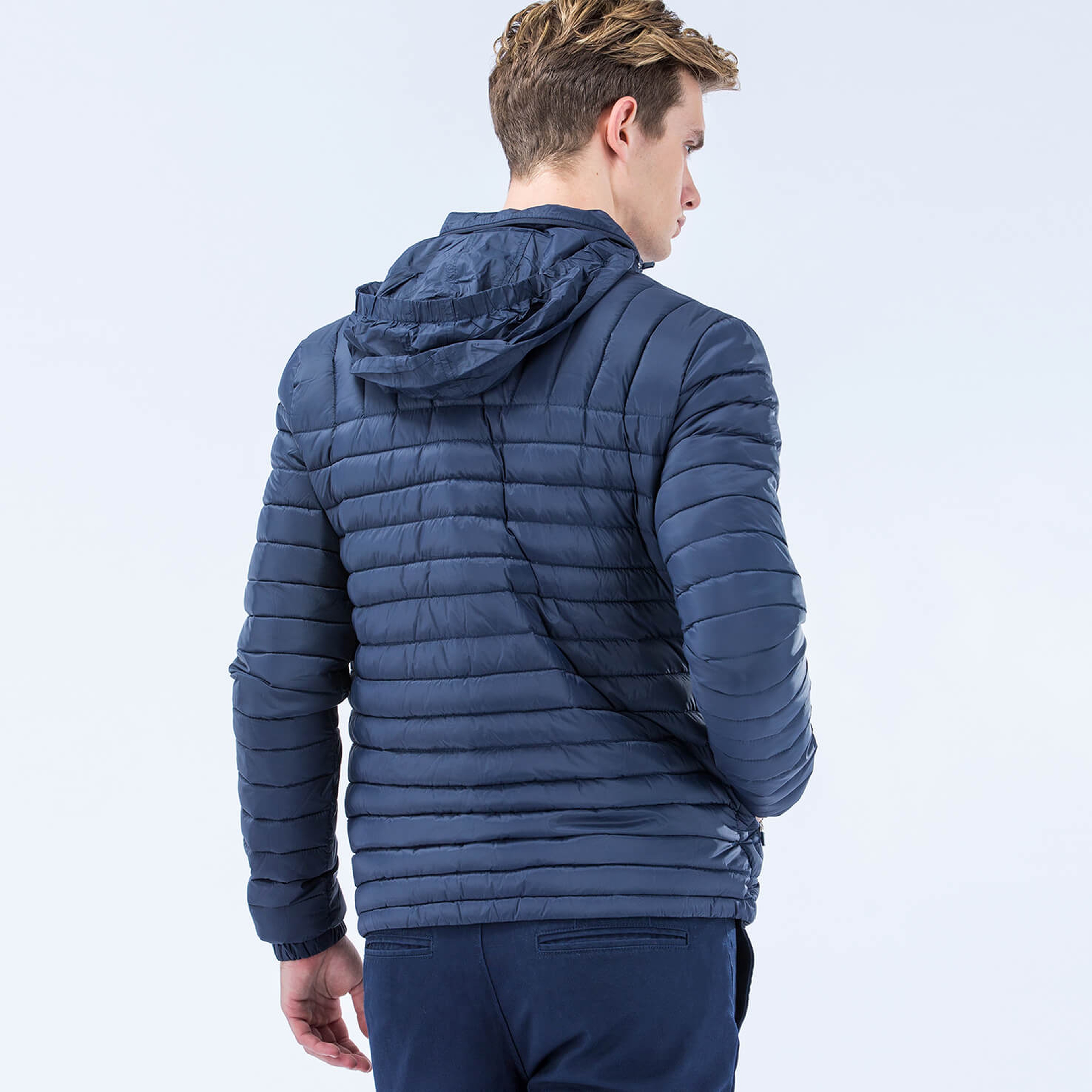 Lacoste Erkek Lacivert Mont