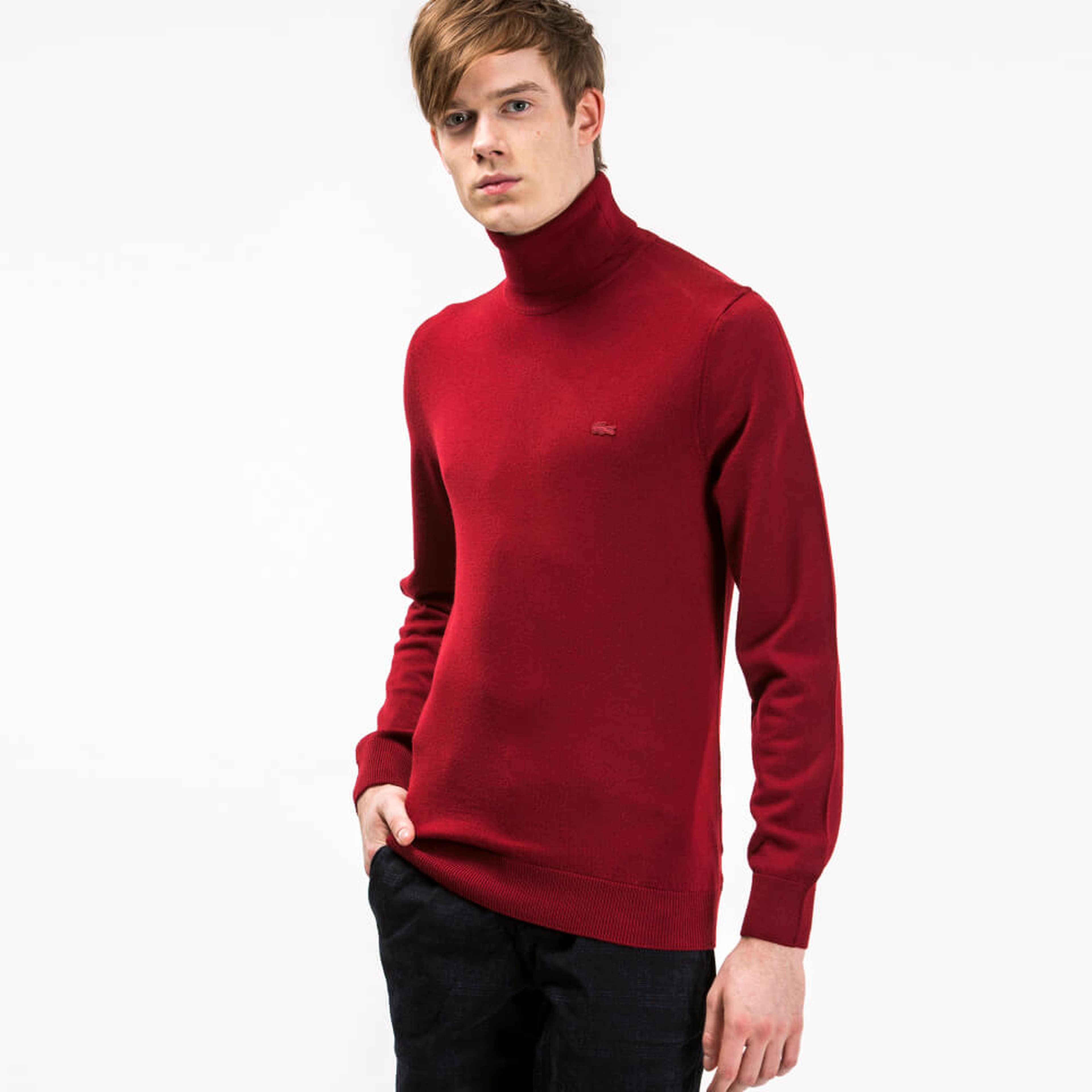 Lacoste Erkek Kırmızı Triko