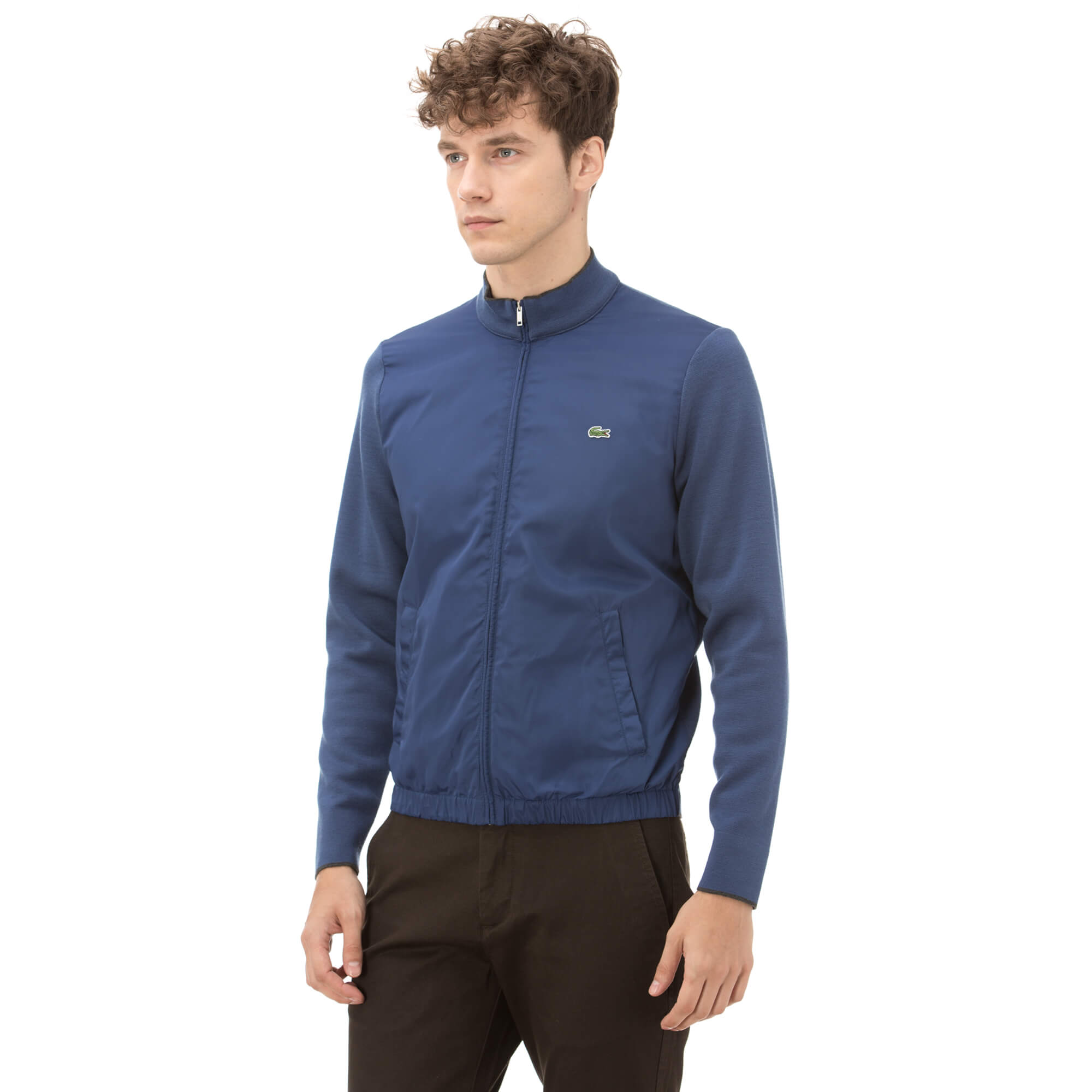 Lacoste Erkek Lacivert Triko