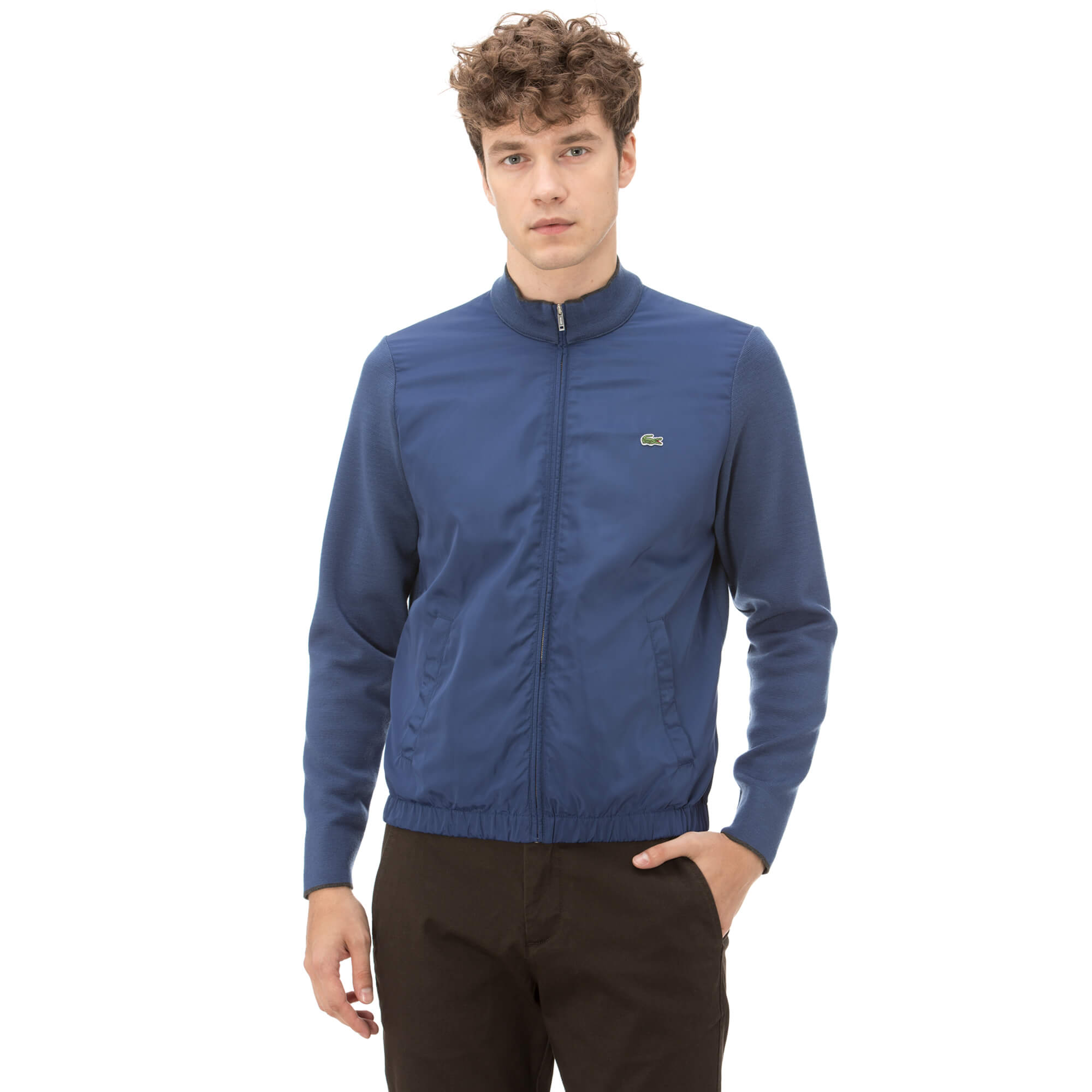 Lacoste Erkek Lacivert Triko