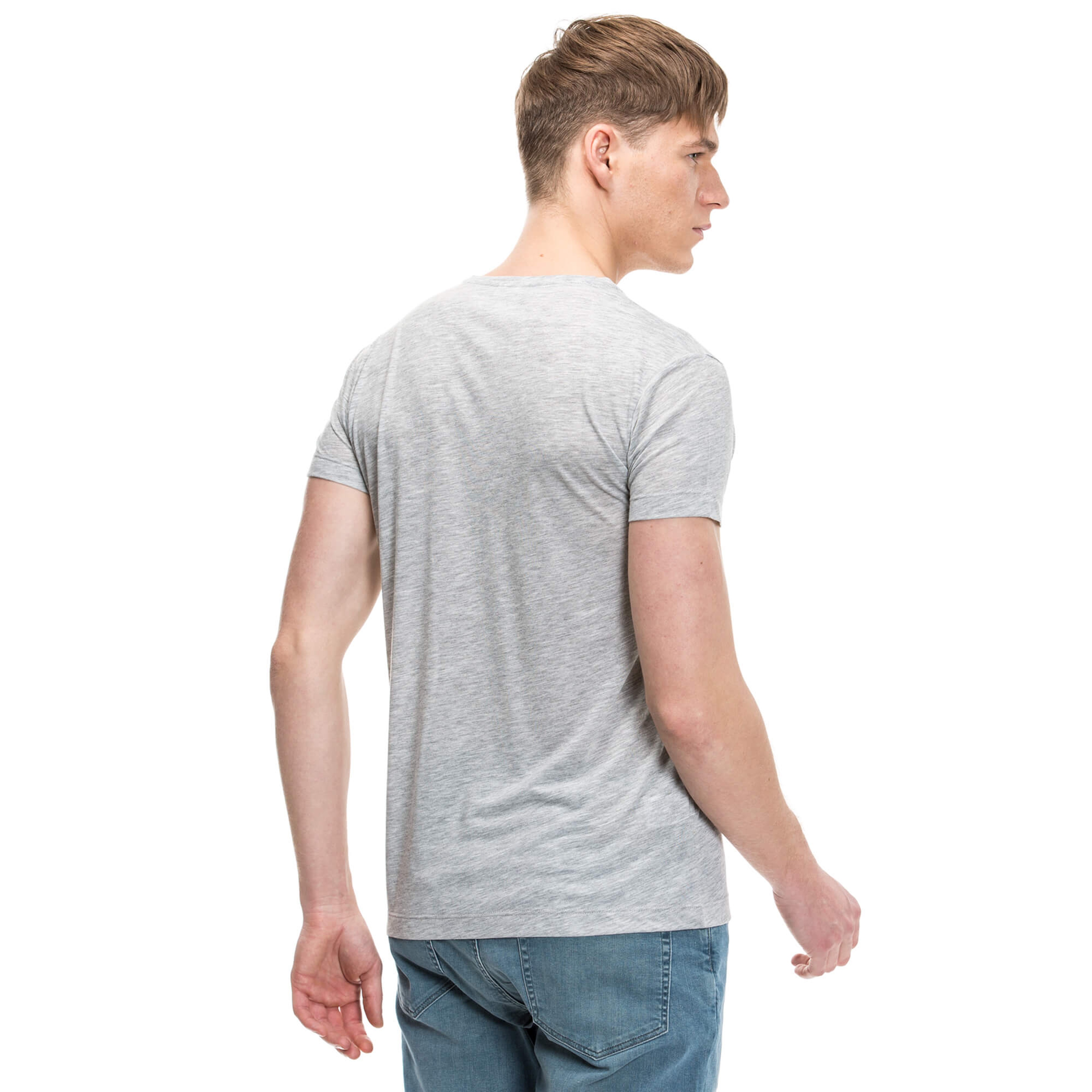 Lacoste Erkek Gri T-Shirt