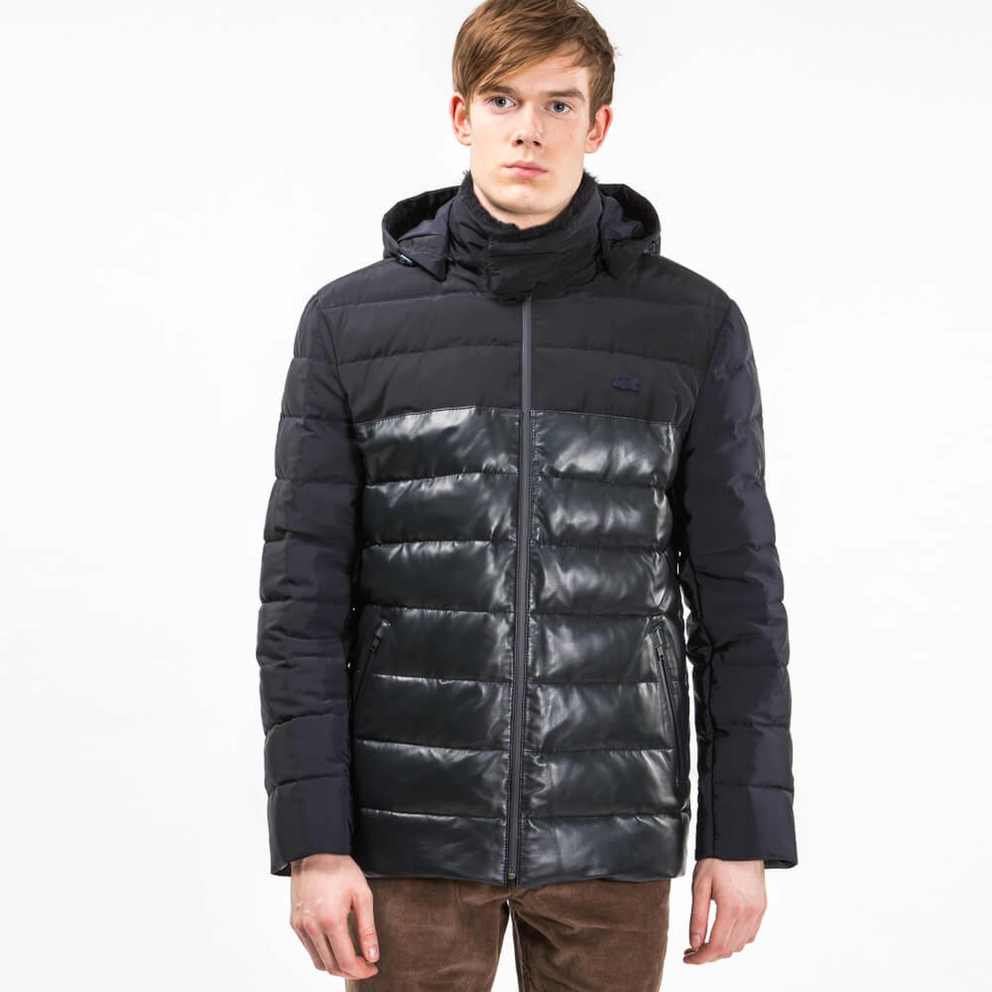 Lacoste Erkek Lacivert Mont