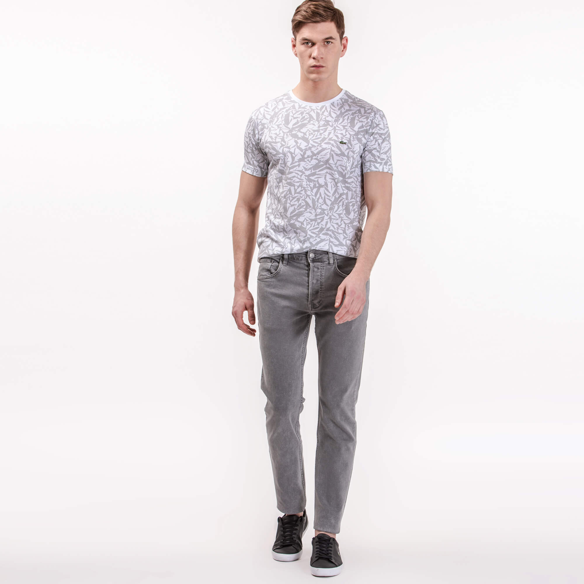 Lacoste Erkek Gri Pantolon