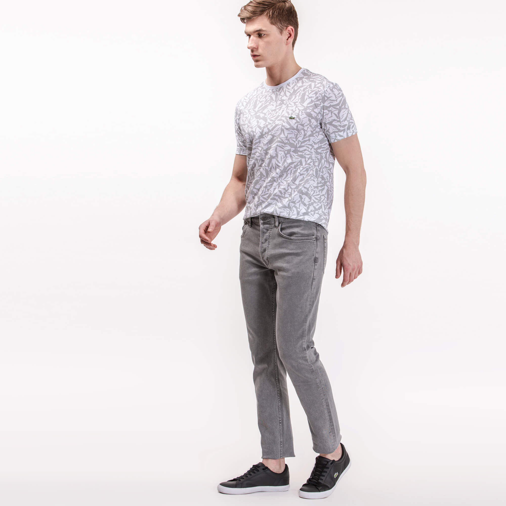 Lacoste Erkek Gri Pantolon