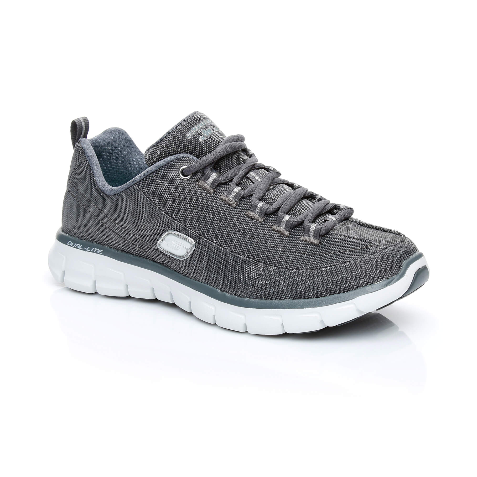 Skechers Burg Synergy Kadın Gri Spor Ayakkabı