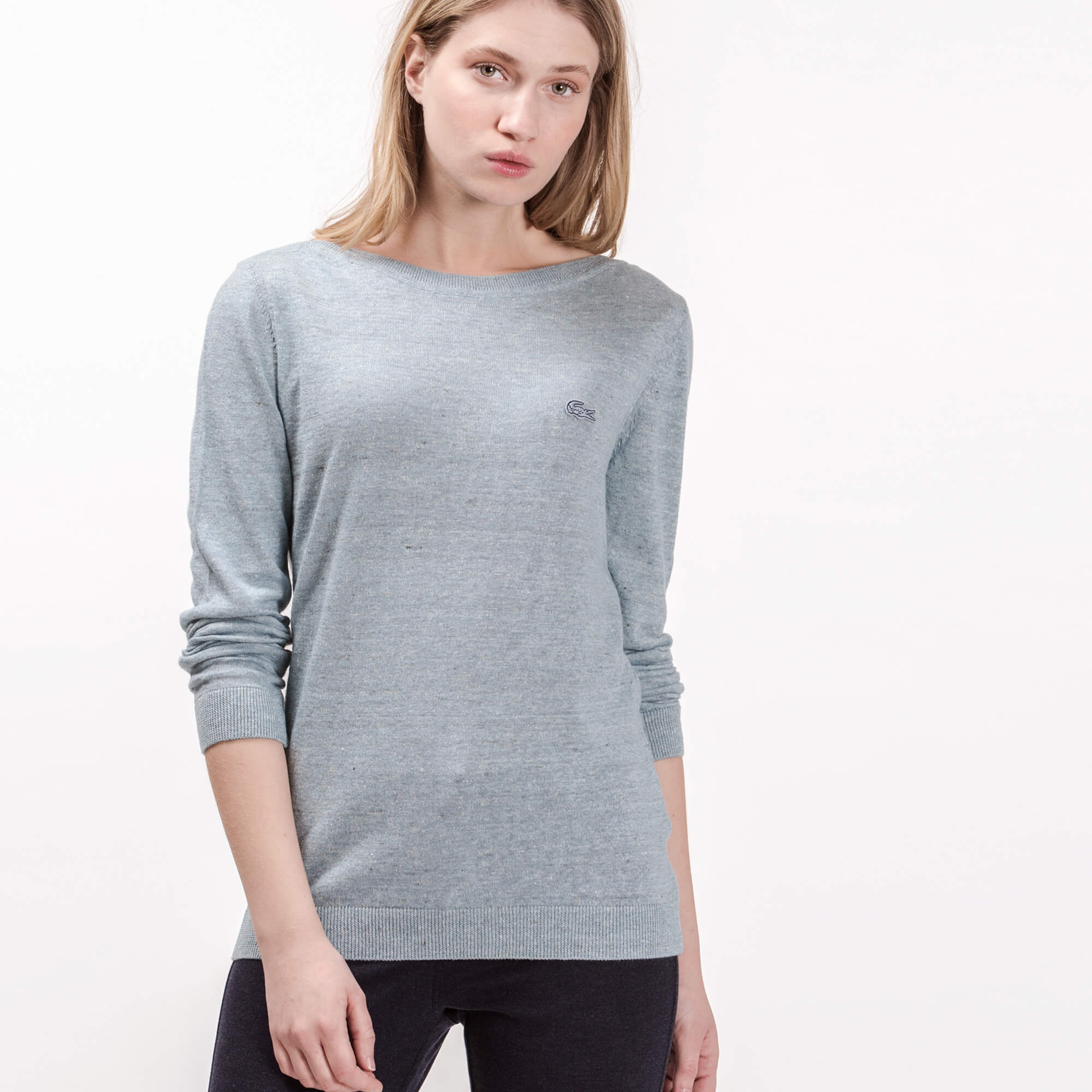 Lacoste Kadın Mavi Triko