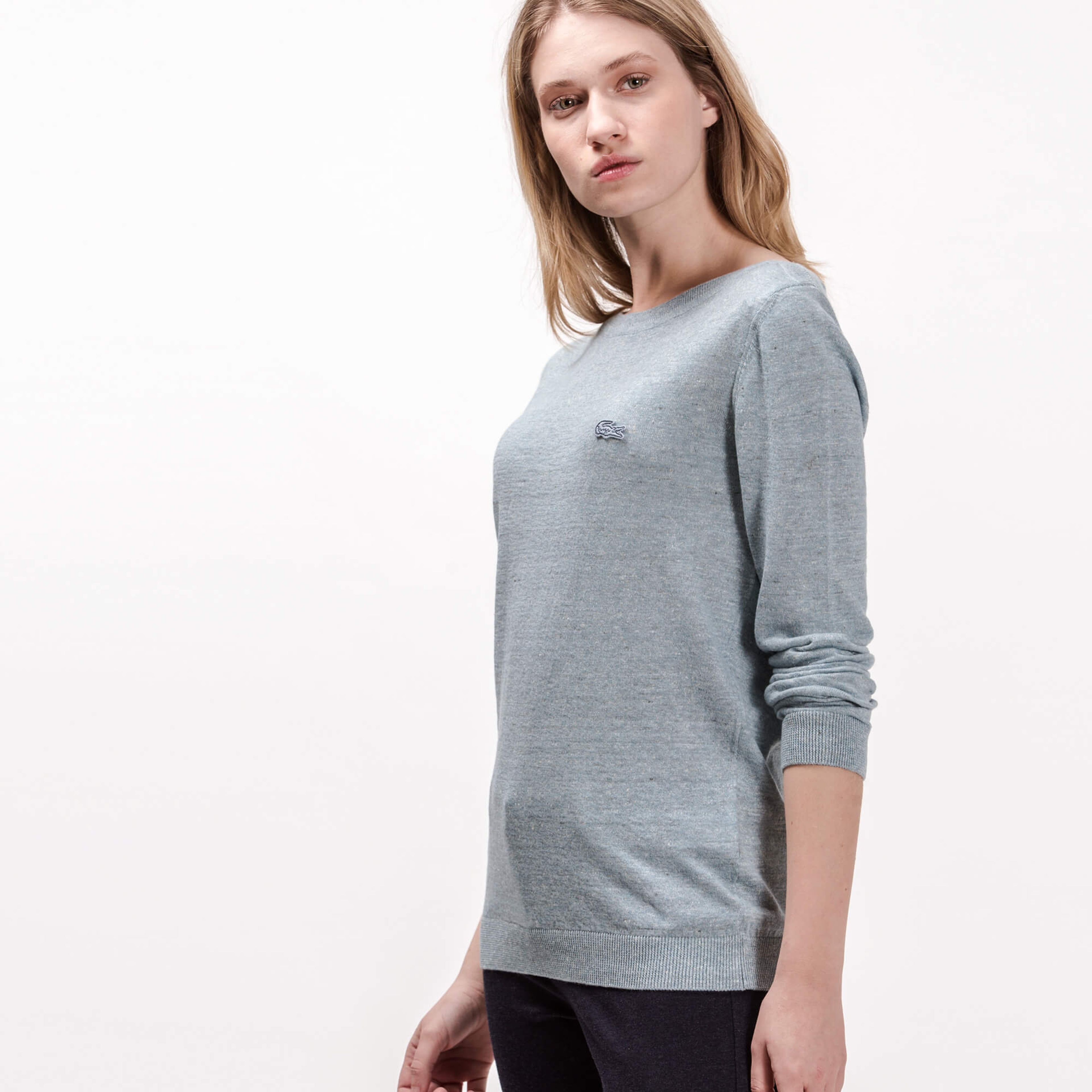 Lacoste Kadın Mavi Triko