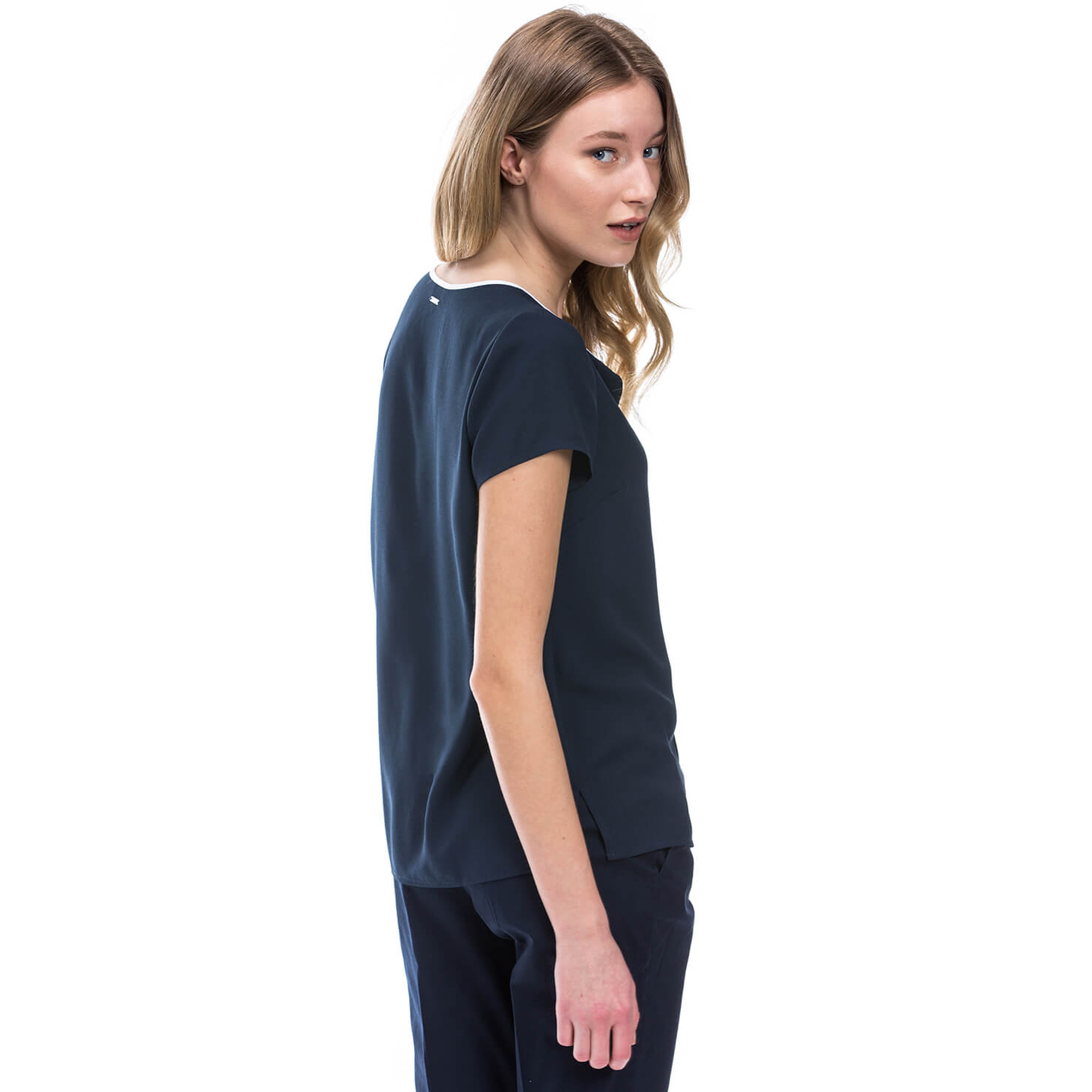 Nautica Kadın Lacivert T-Shirt