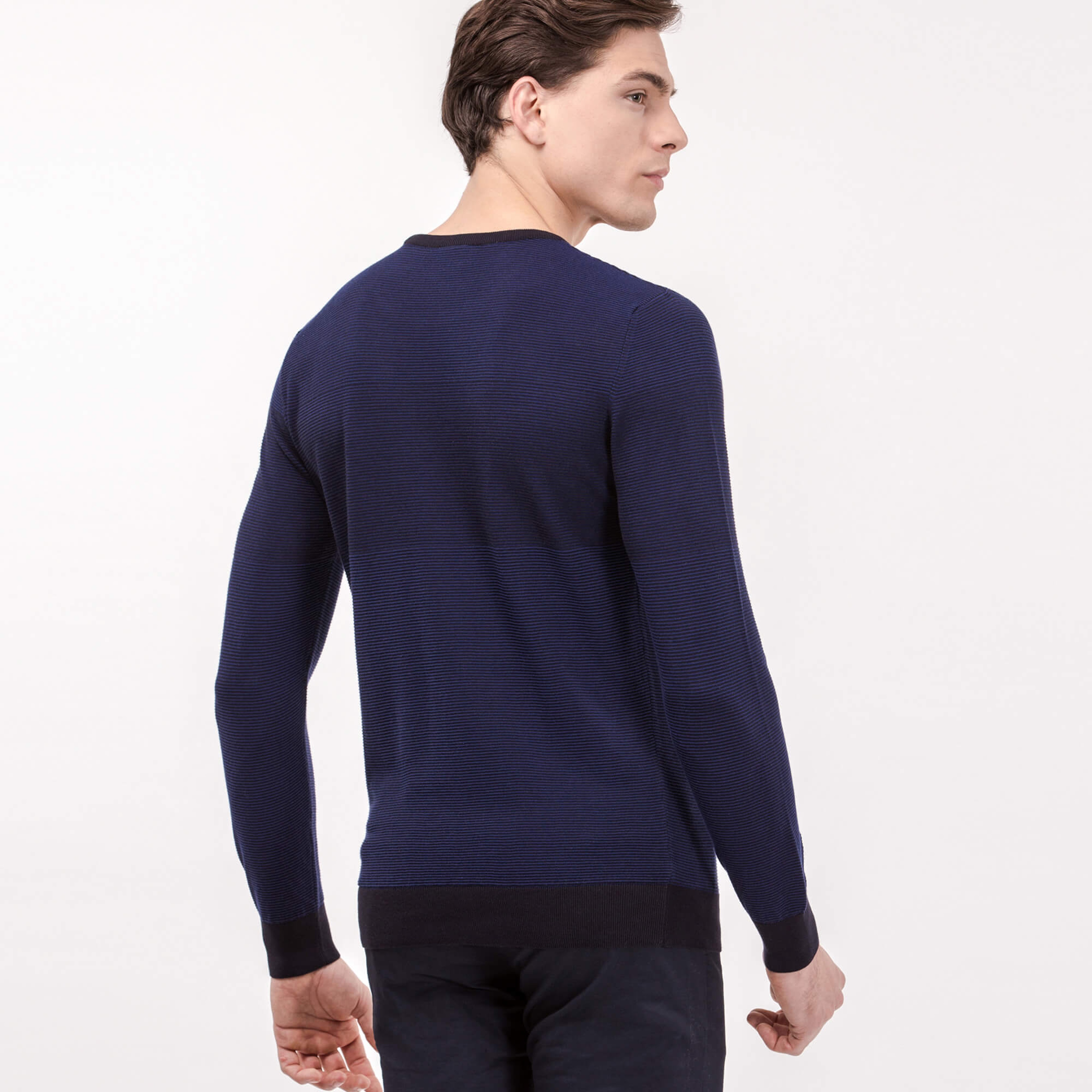 Lacoste Erkek Lacivert Triko