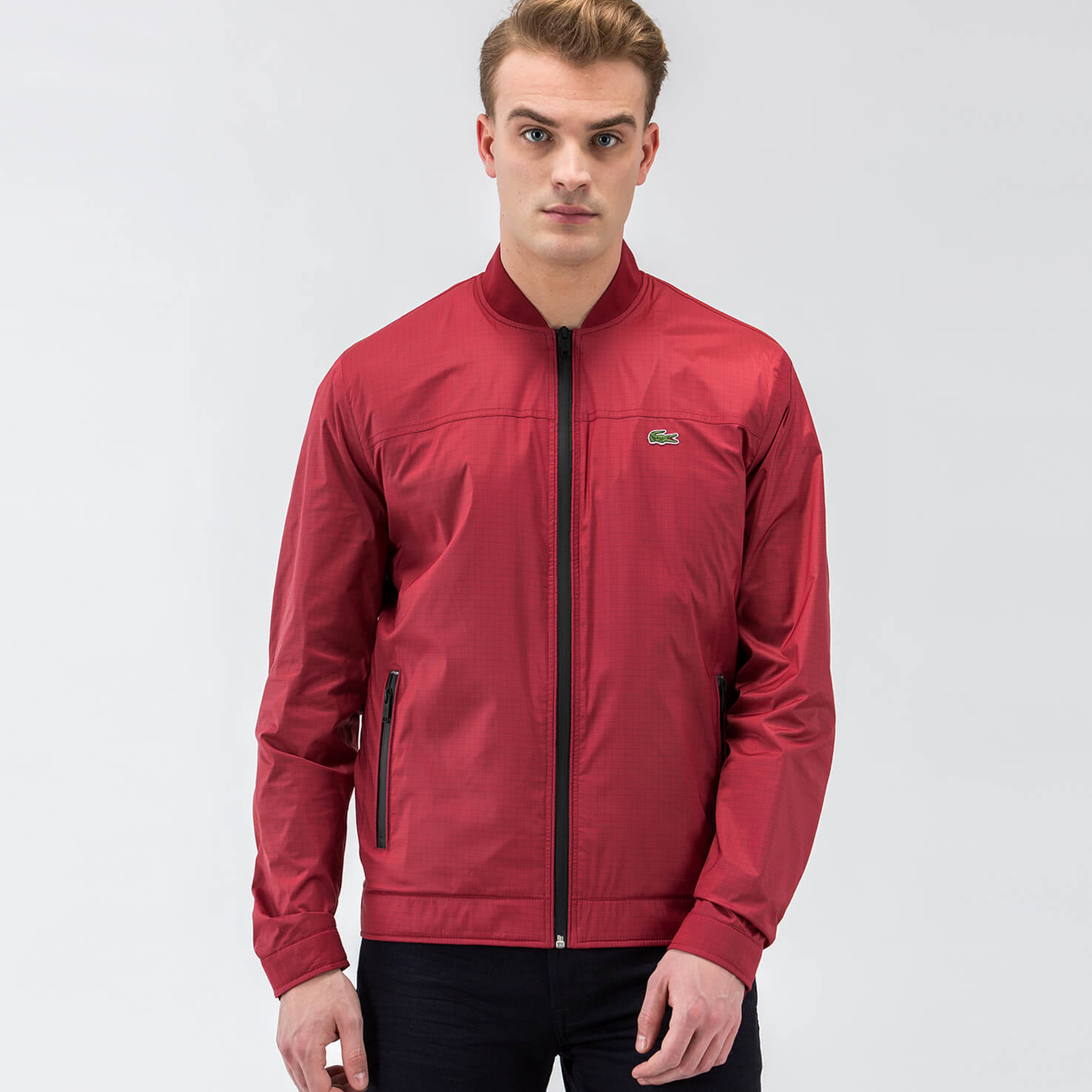 Lacoste Erkek Regular Fit Bordo Mont