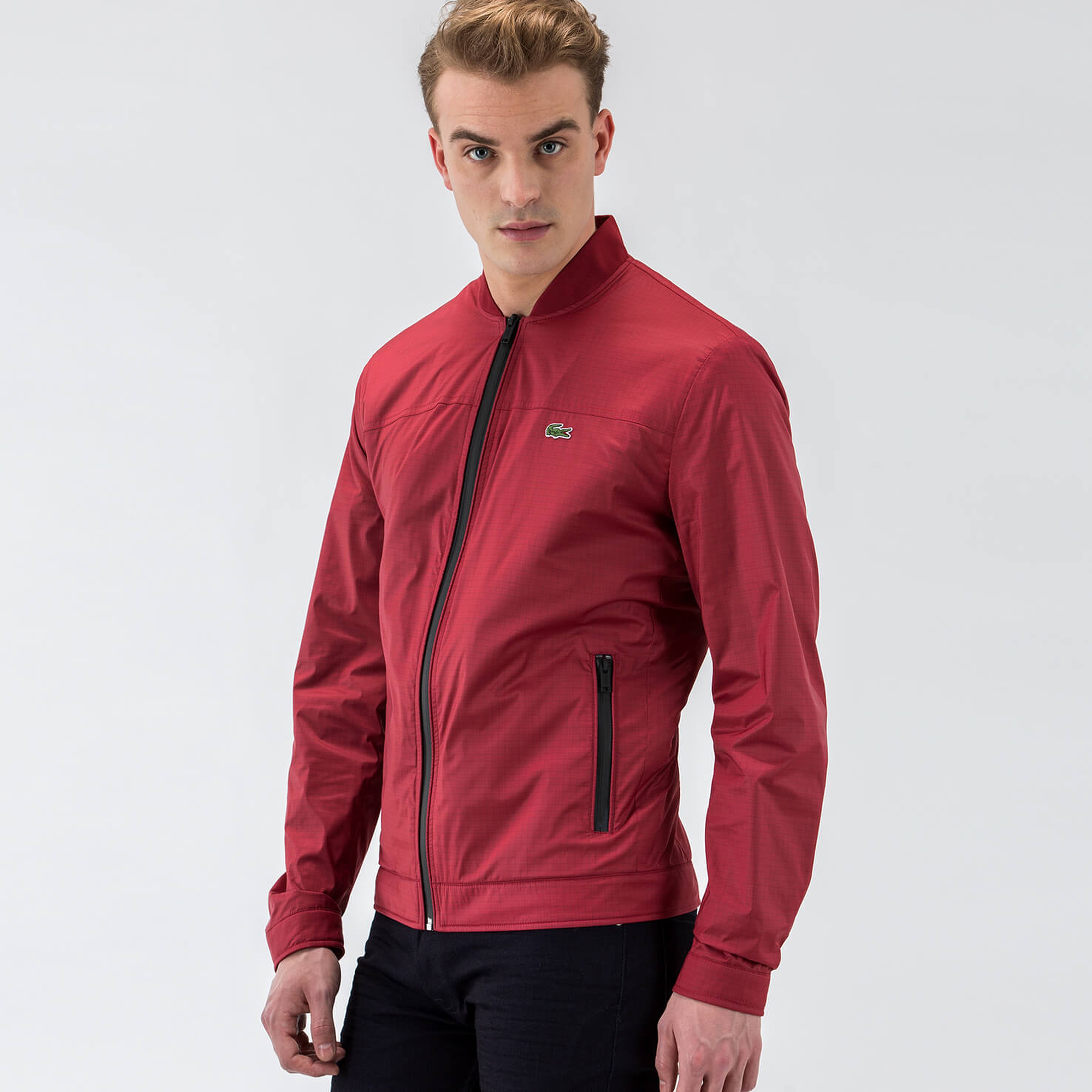 Lacoste Erkek Regular Fit Bordo Mont
