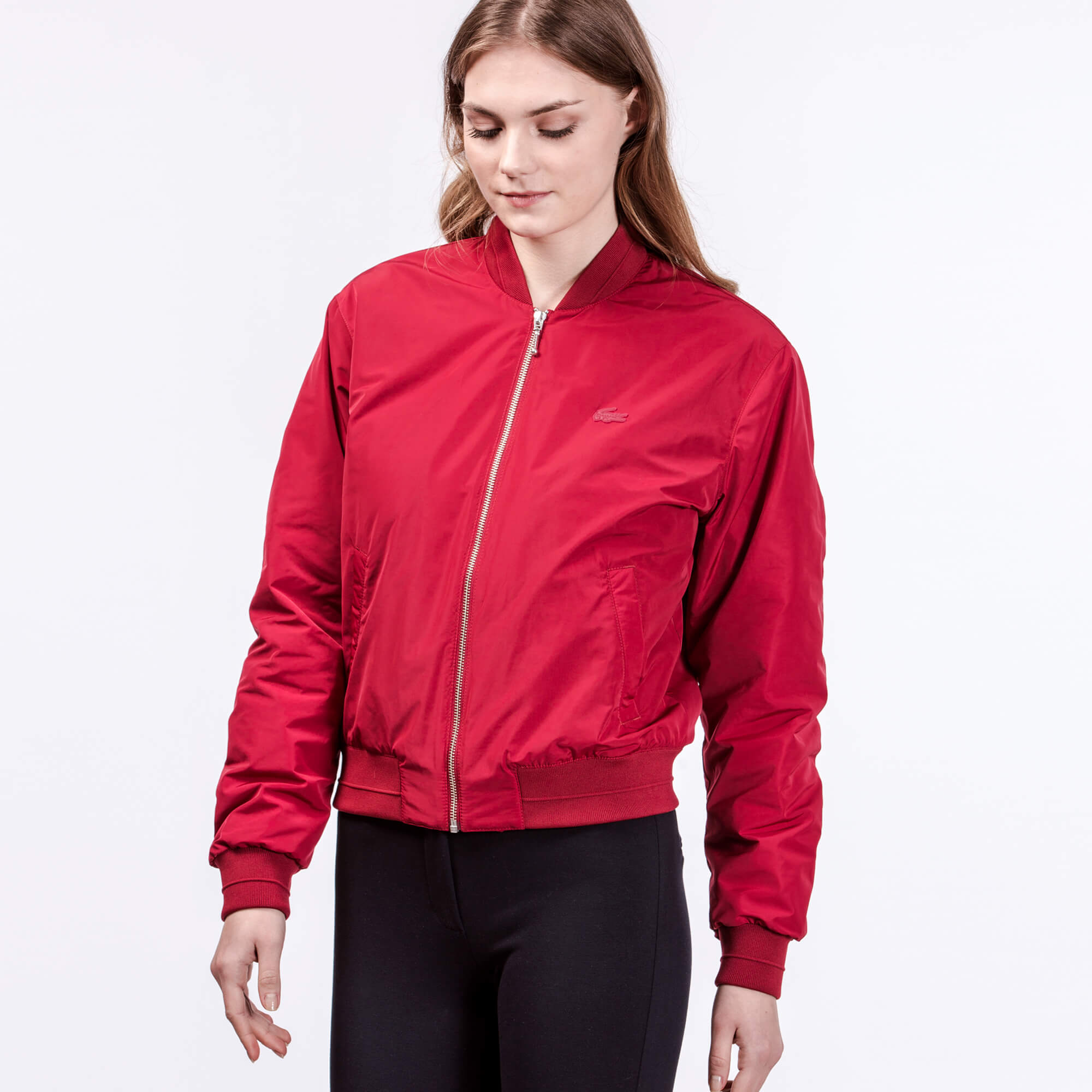 Lacoste Kadın Kırmızı Mont