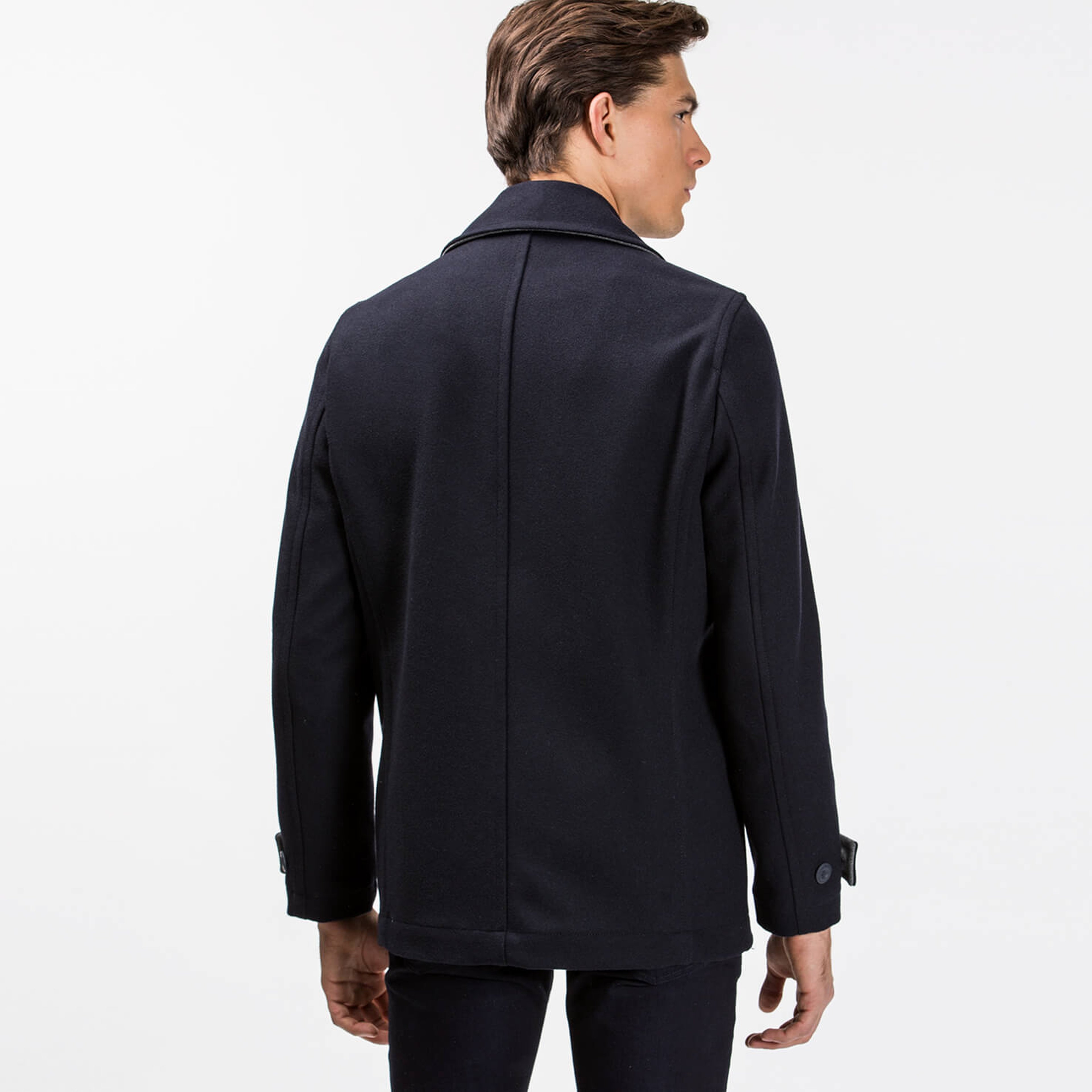 Lacoste Erkek Lacivert Mont