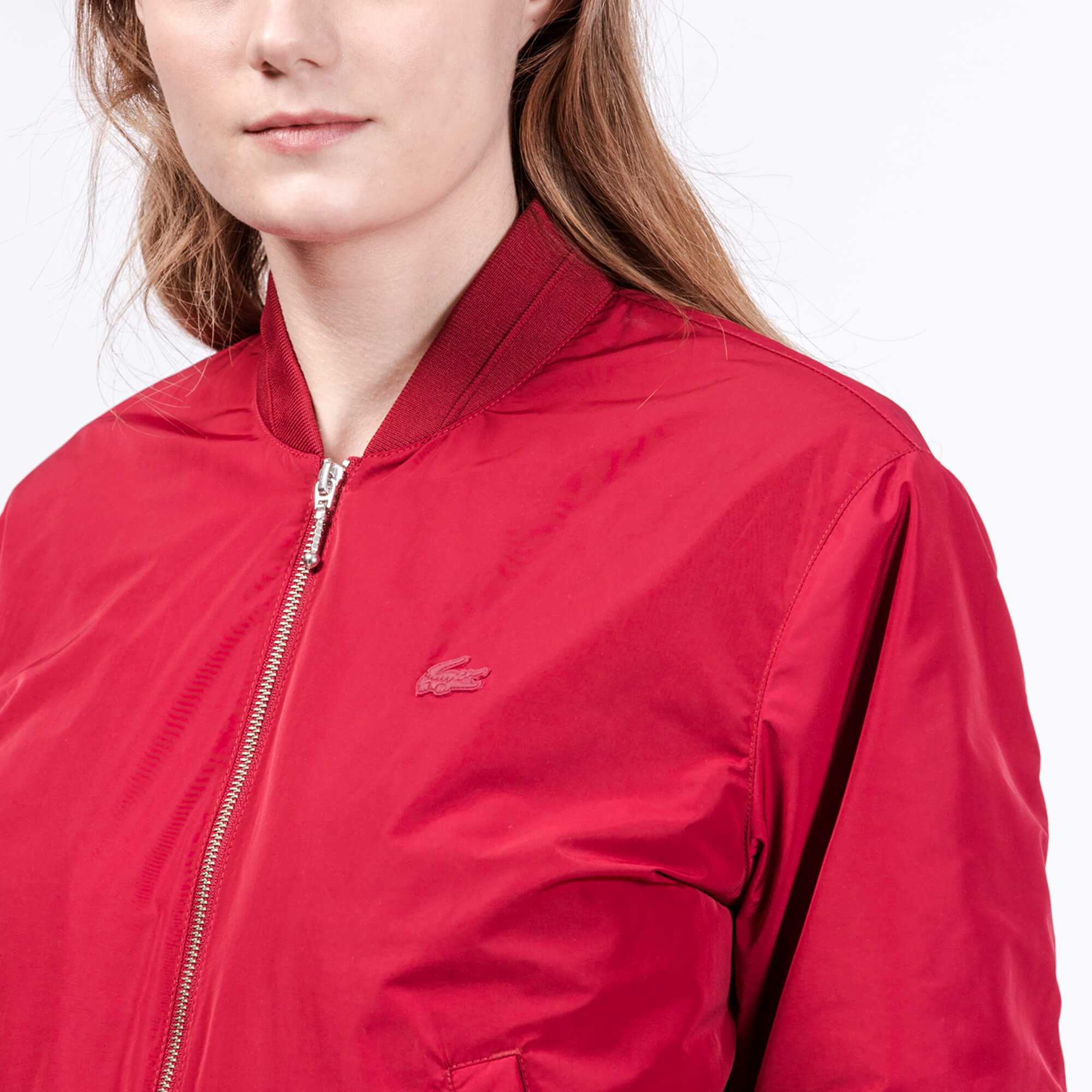 Lacoste Kadın Kırmızı Mont