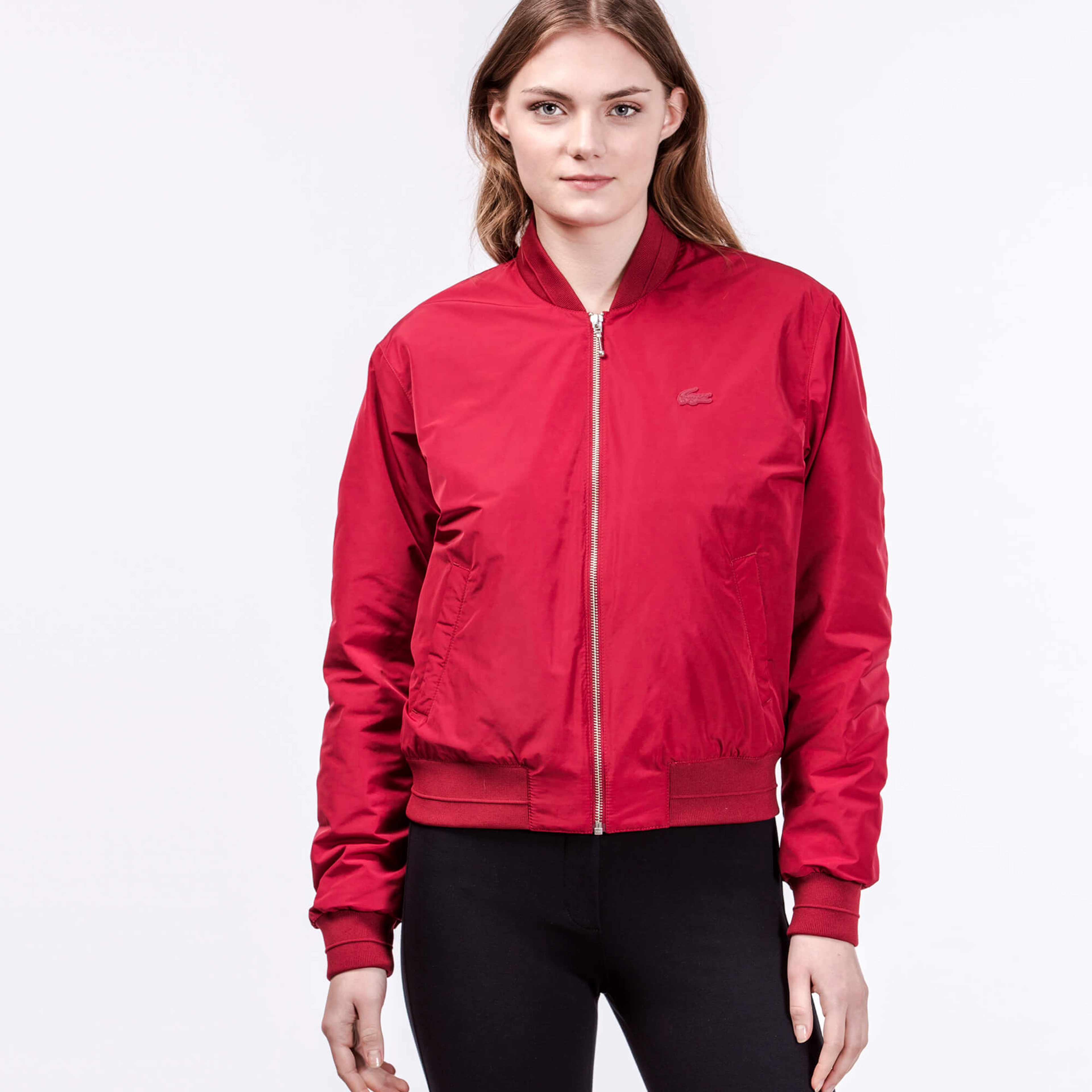 Lacoste Kadın Kırmızı Mont