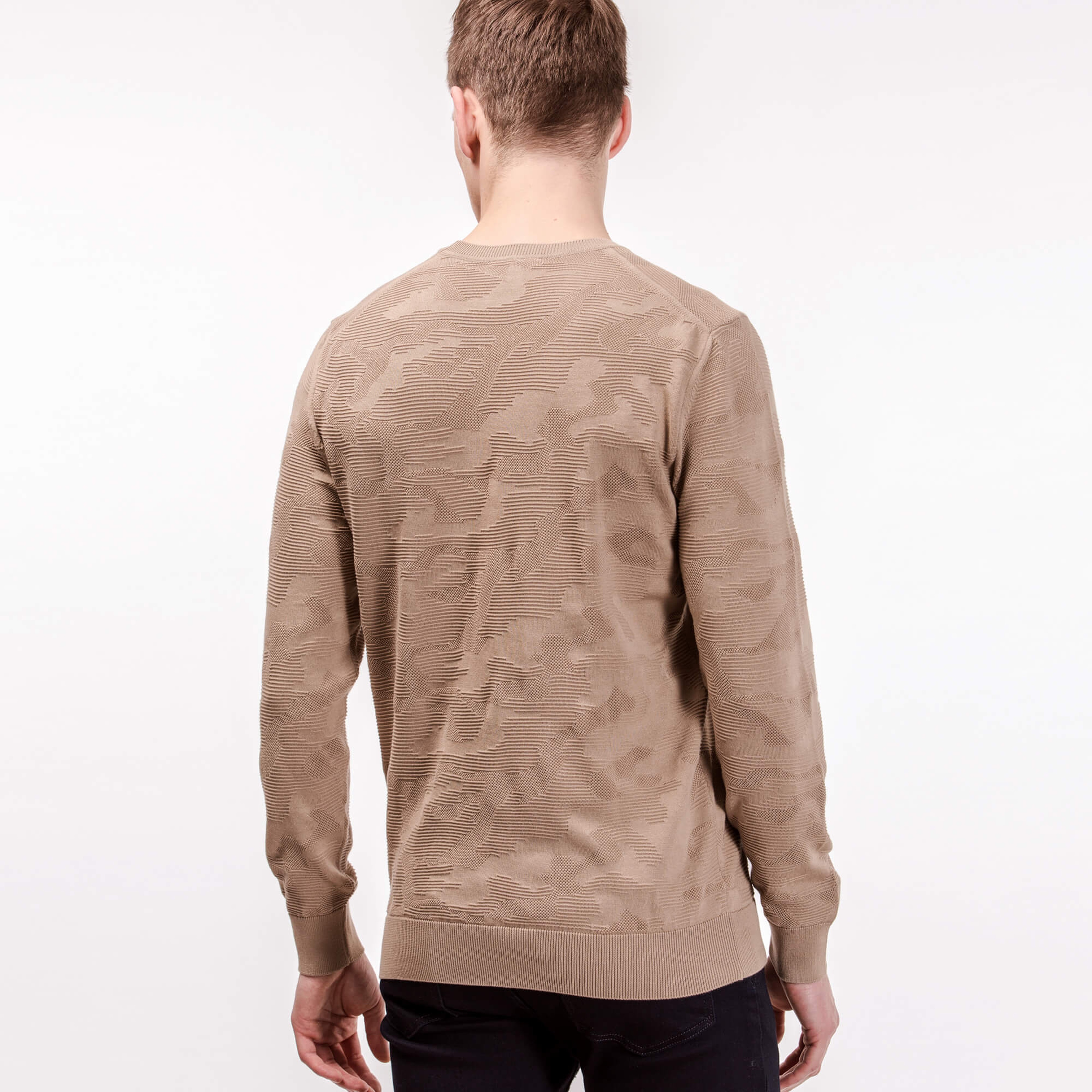 Lacoste Erkek Kahverengi Triko