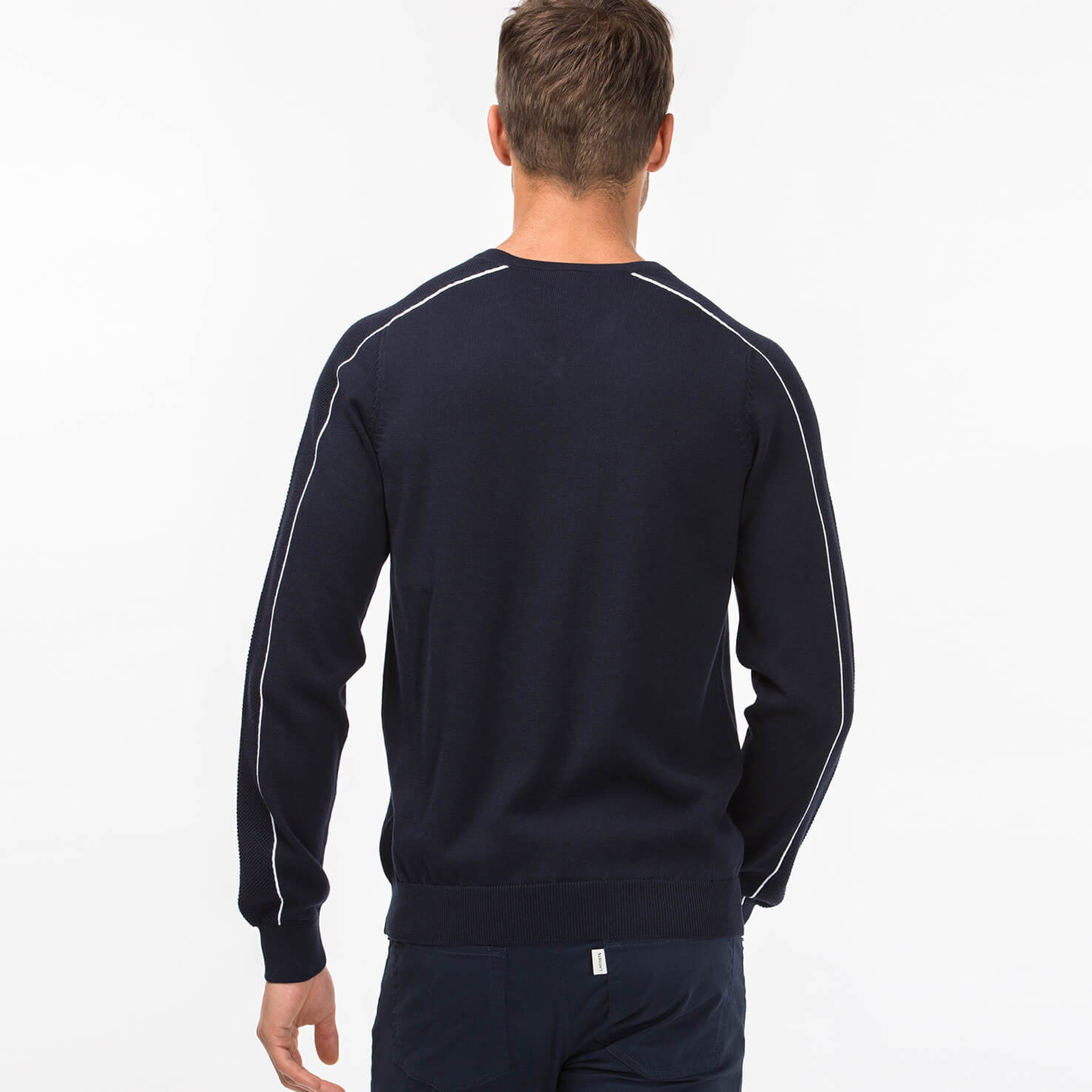 Lacoste Erkek Lacivert Triko