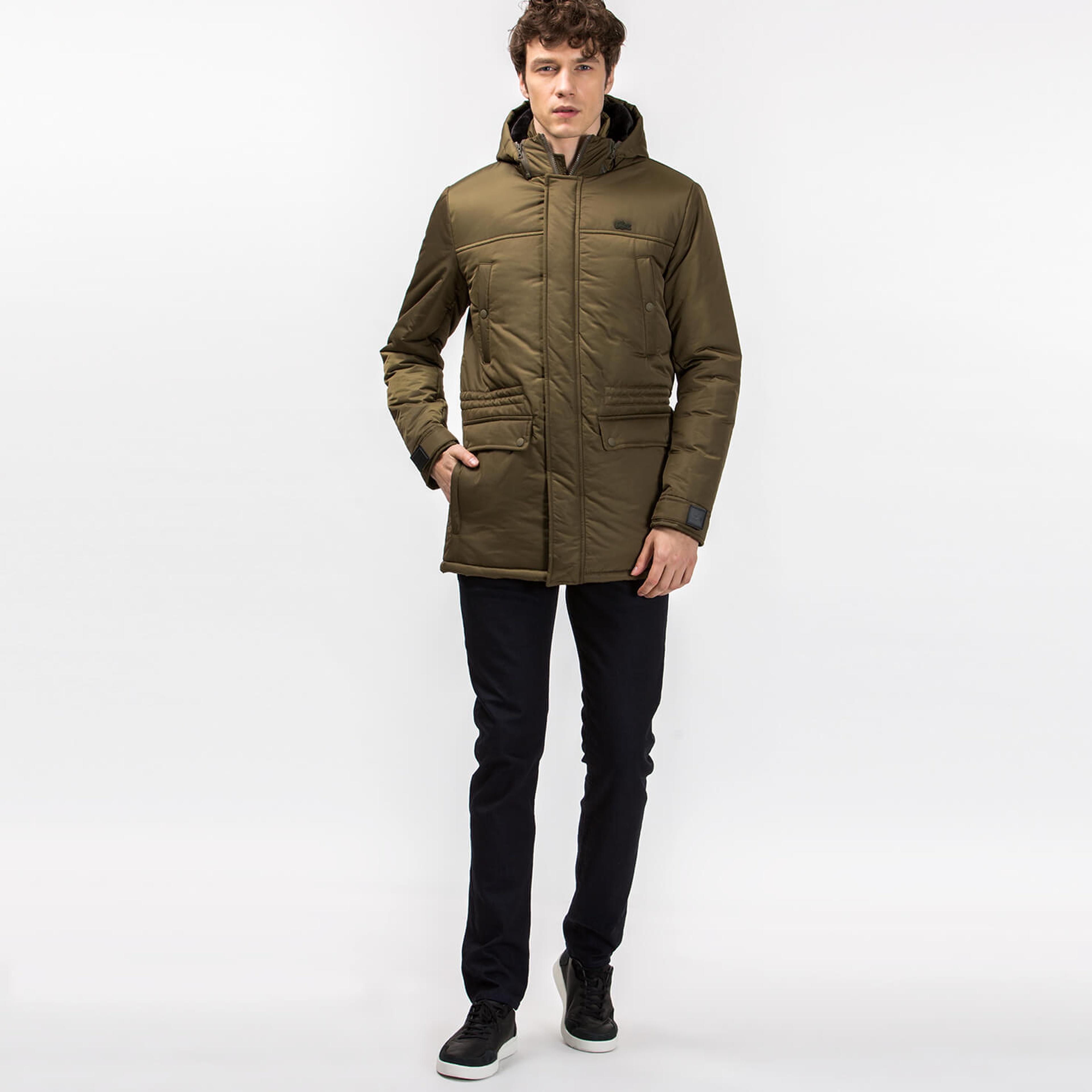 Lacoste Erkek Yeşil Mont