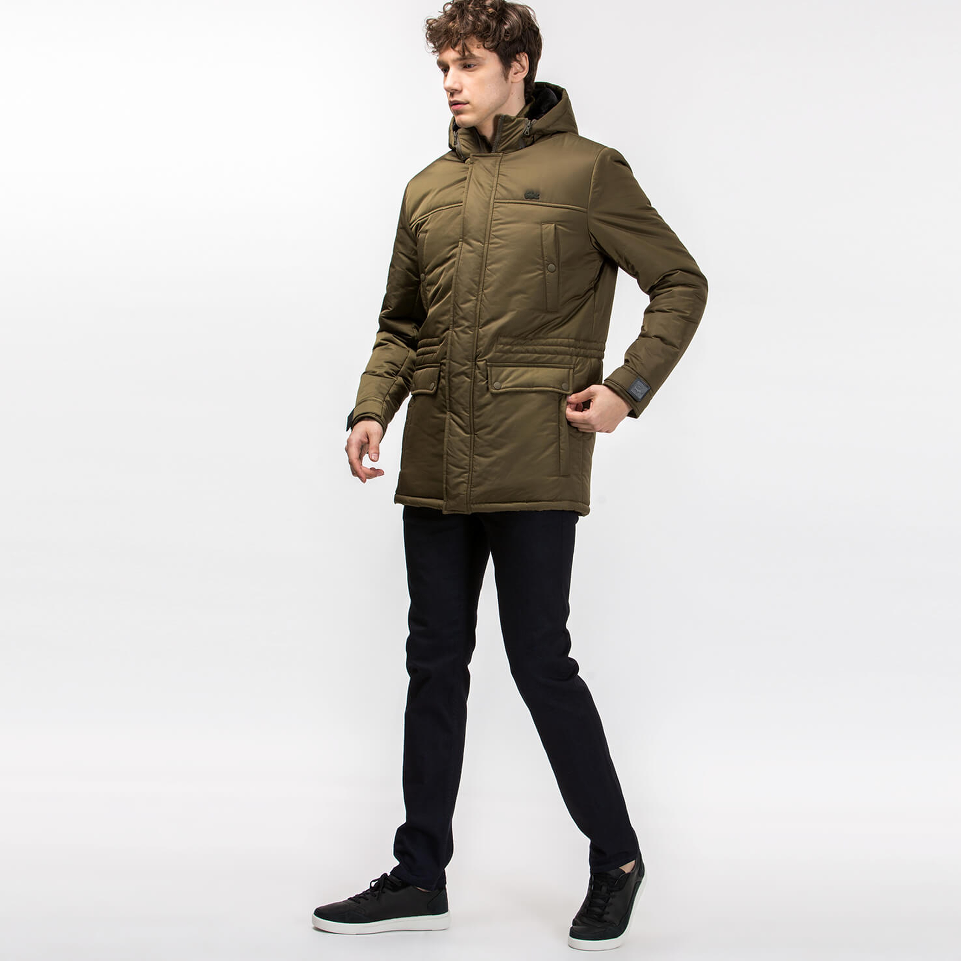 Lacoste Erkek Yeşil Mont