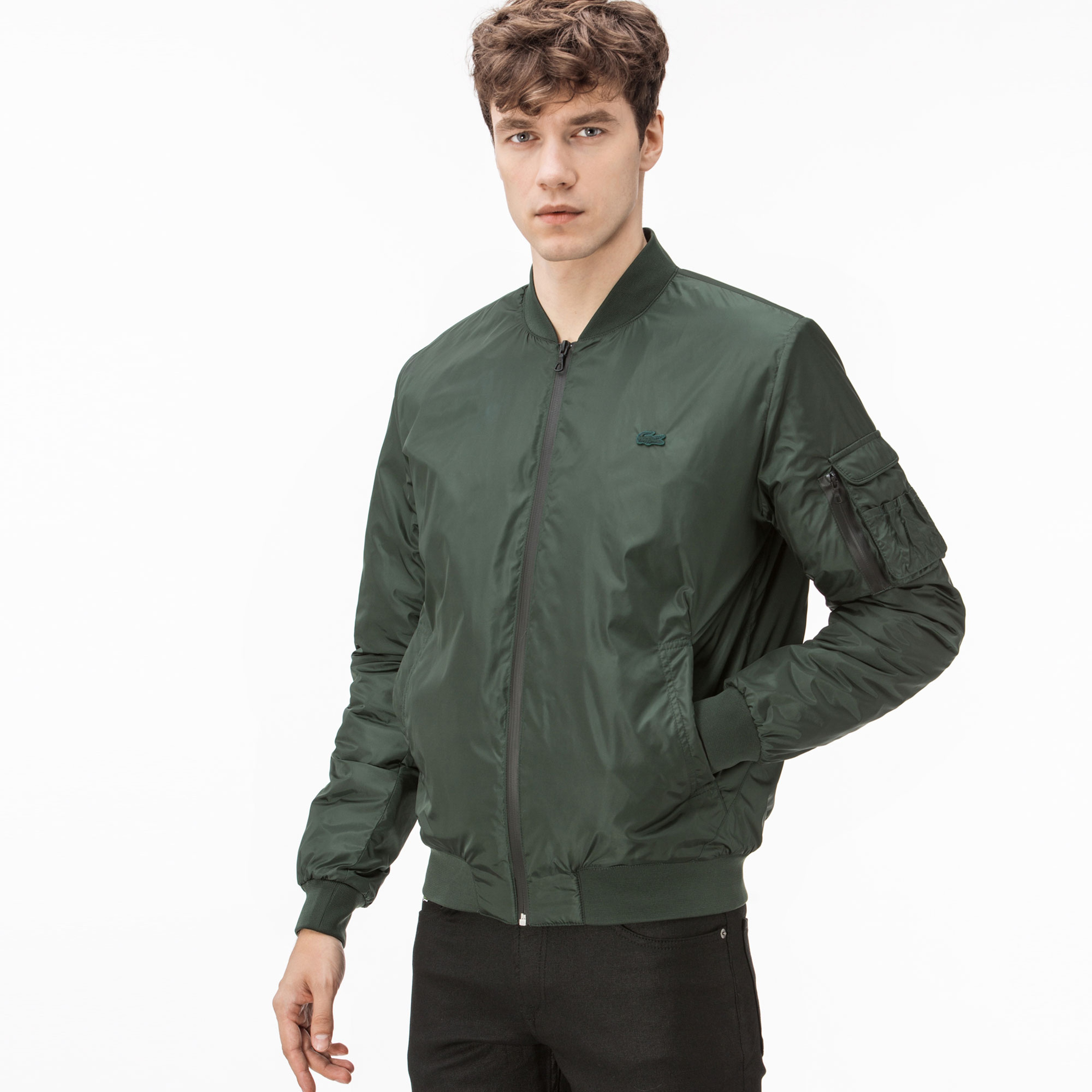 Lacoste Erkek Yeşil Mont