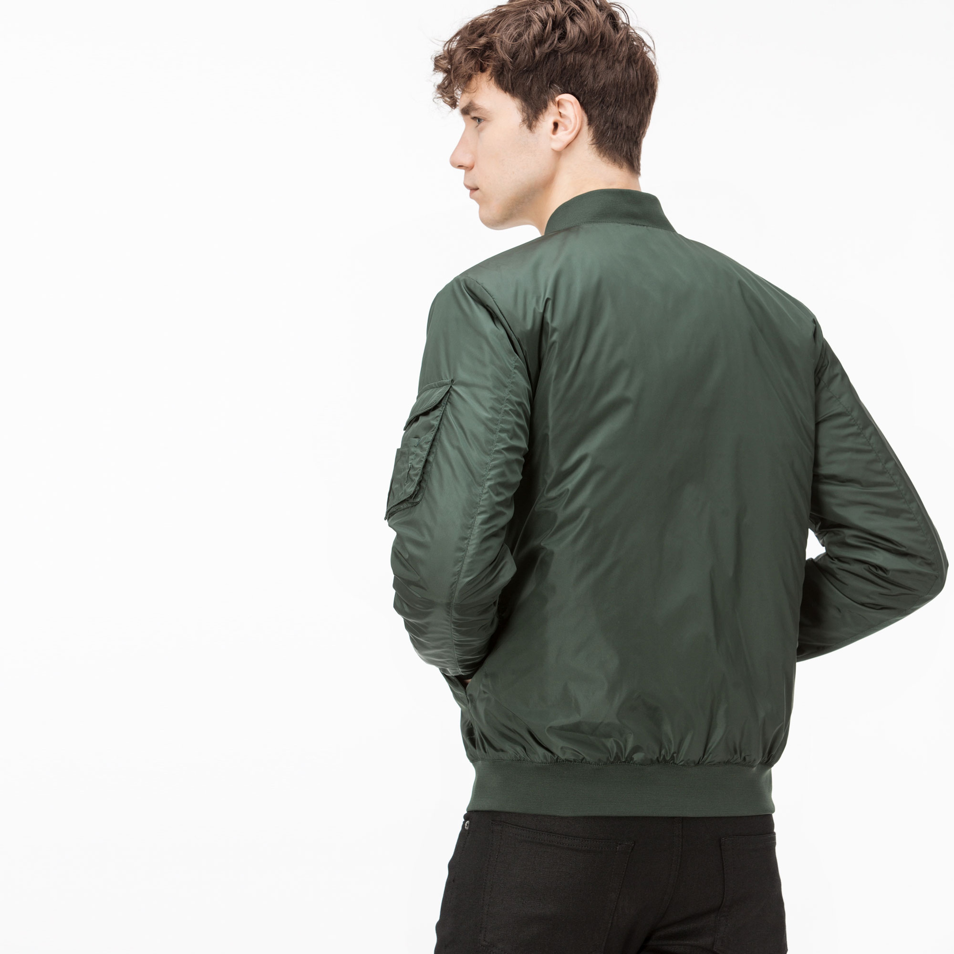 Lacoste Erkek Yeşil Mont