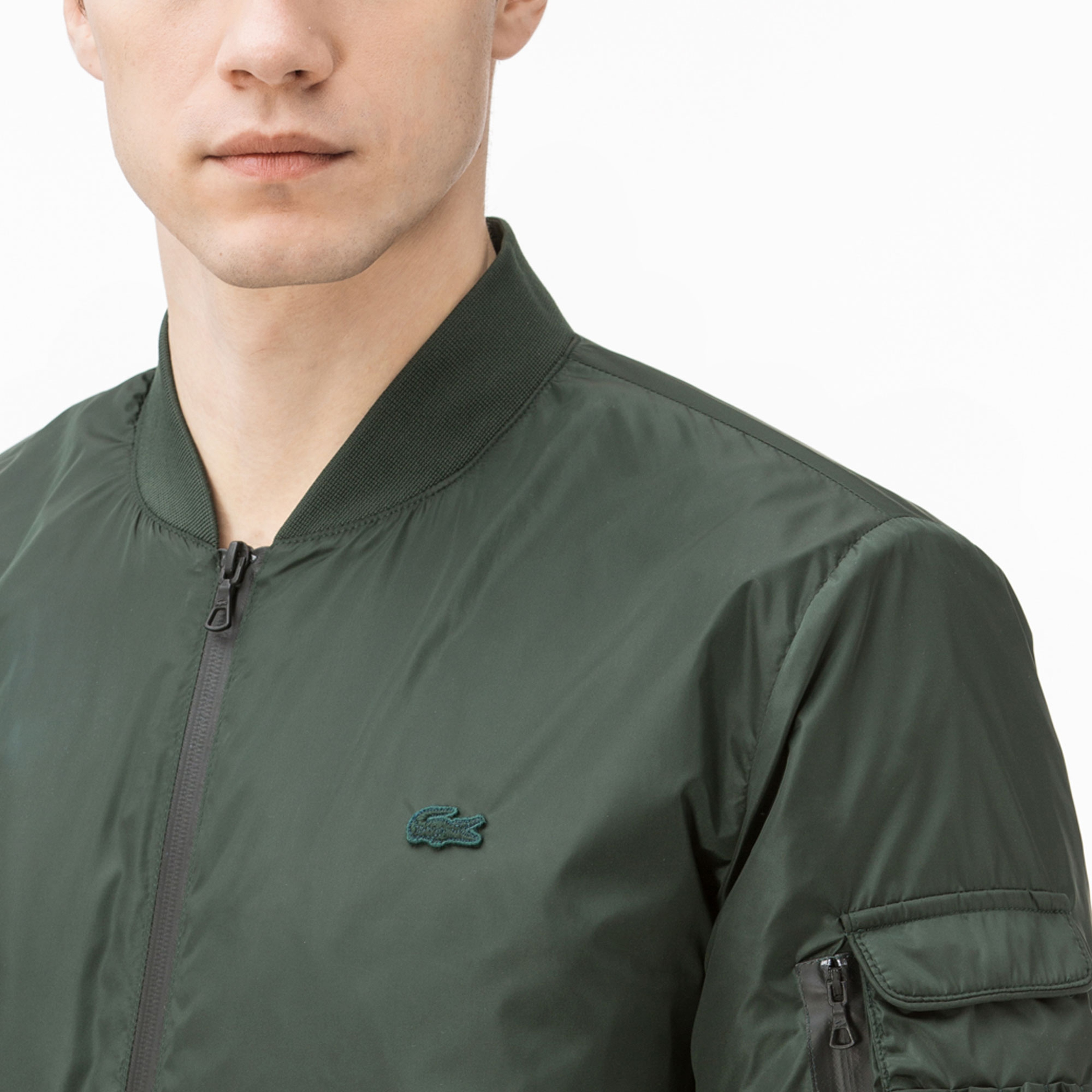 Lacoste Erkek Yeşil Mont