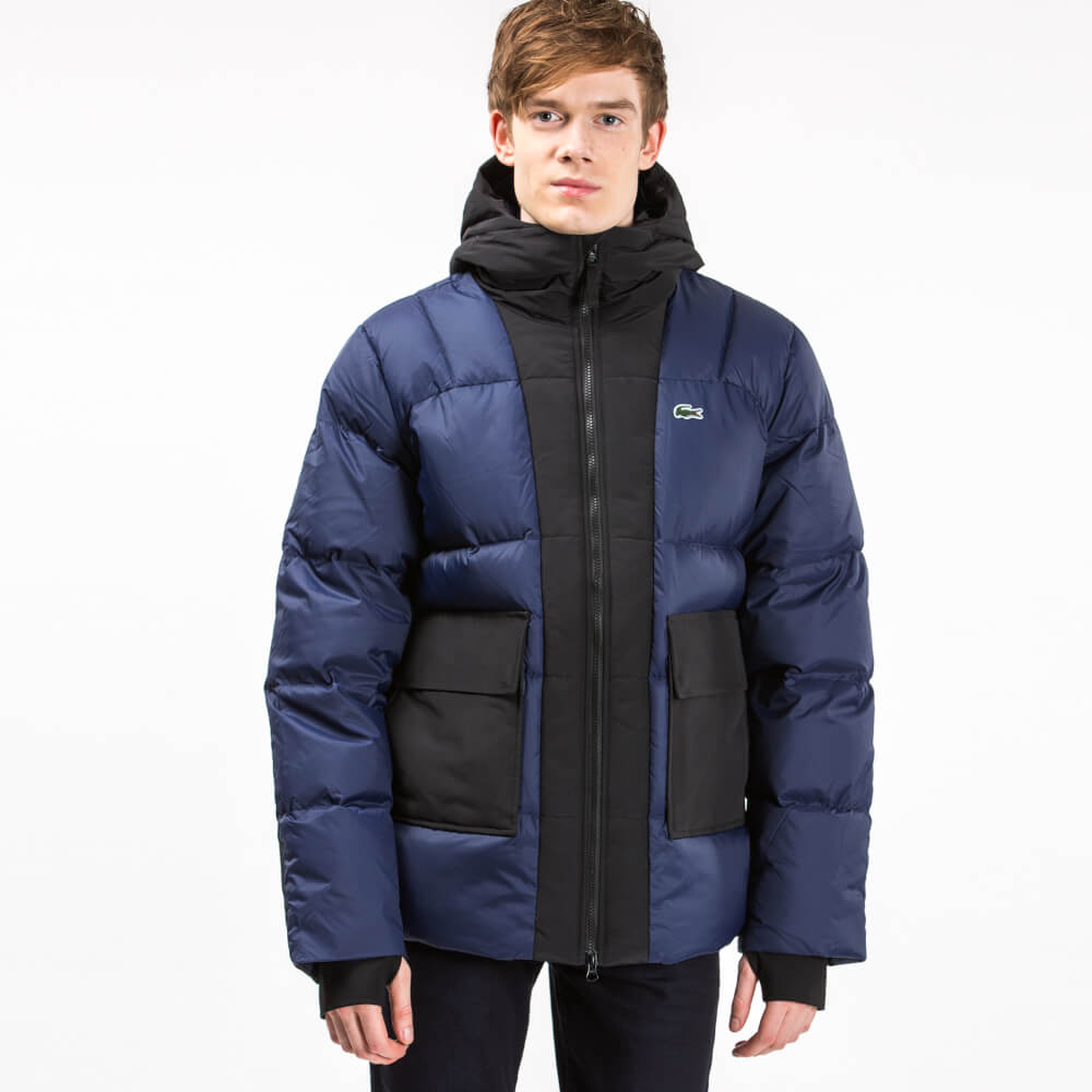 Lacoste Erkek Lacivert Mont