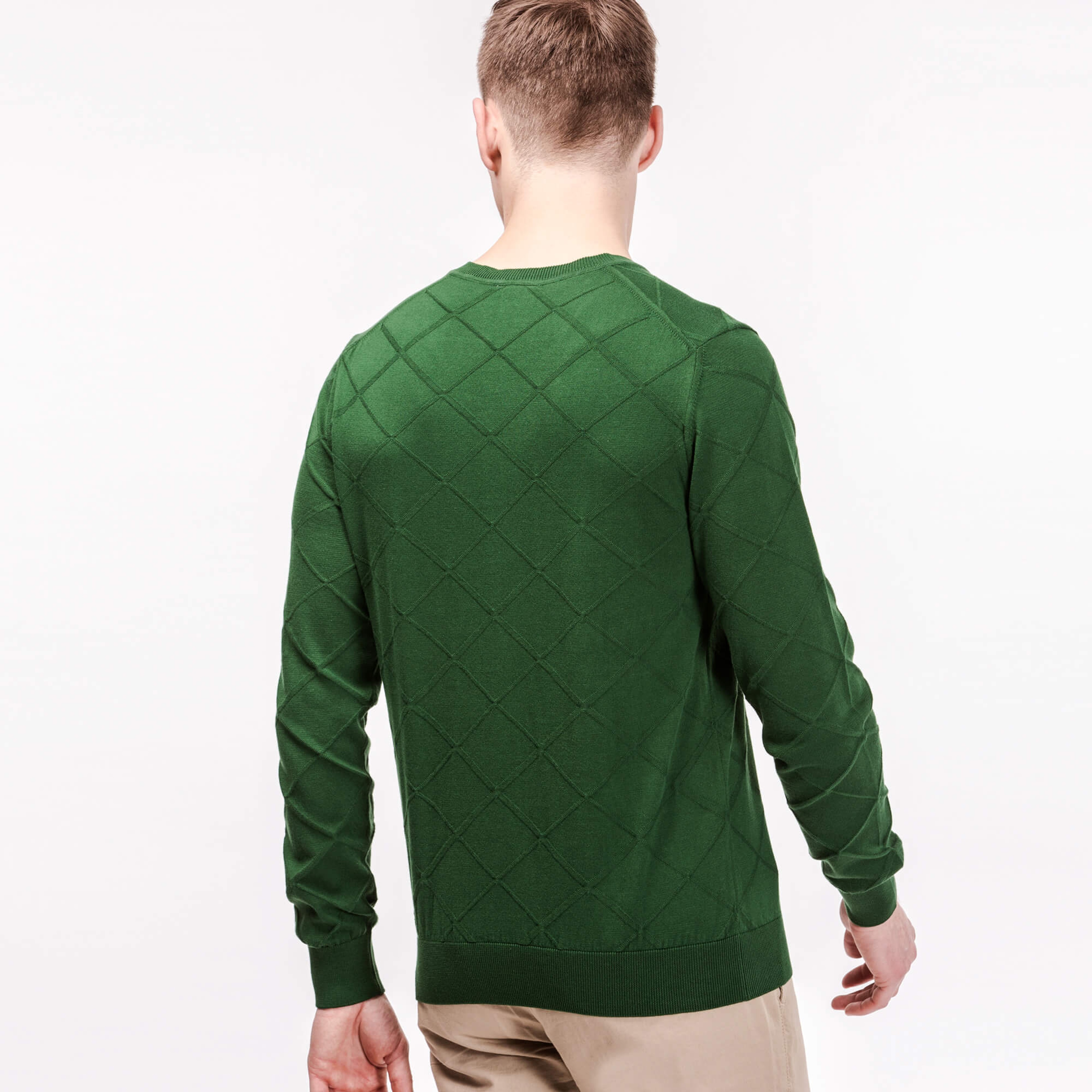 Lacoste Erkek Yeşil Triko