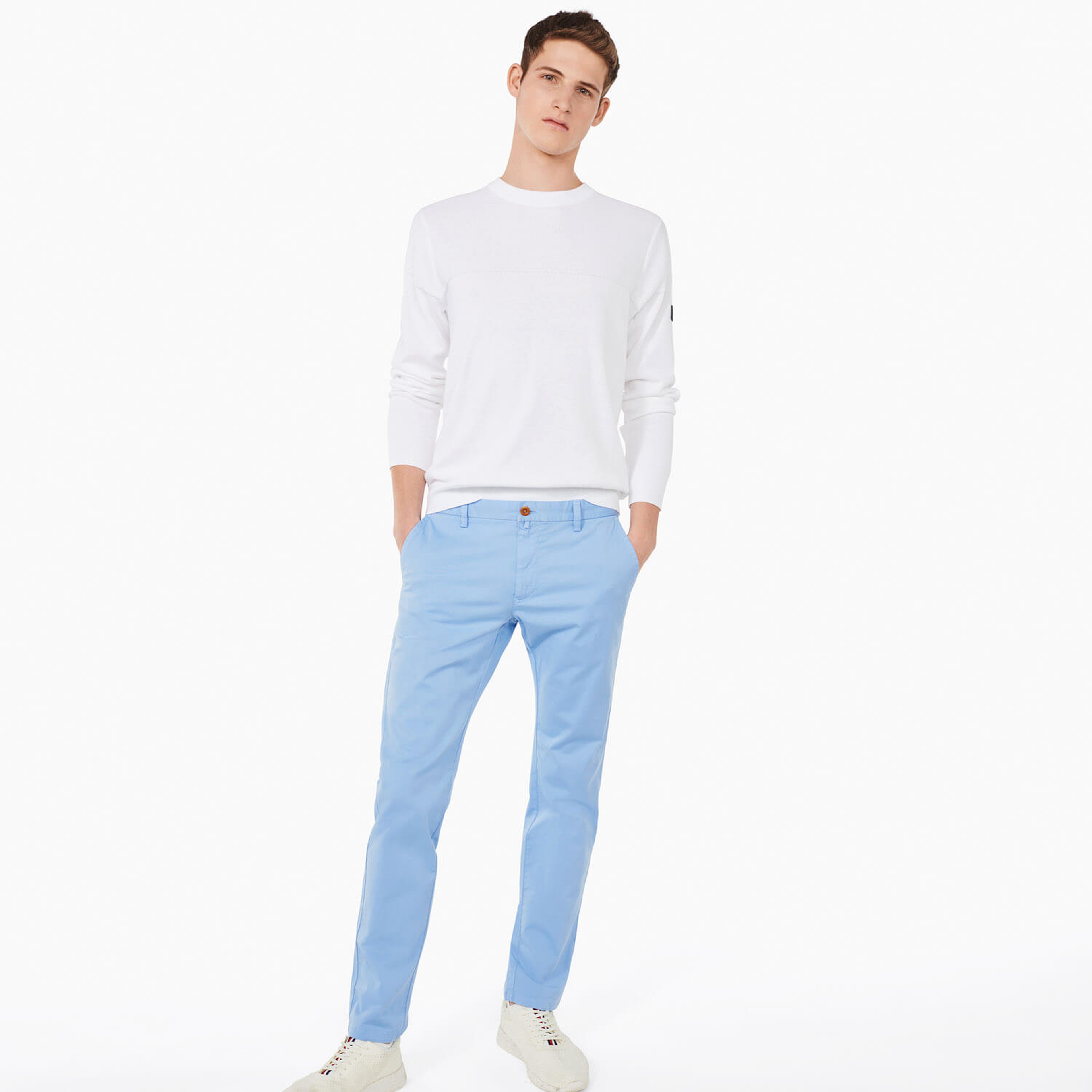 Gant Erkek Mavi Slim Fit Pantolon