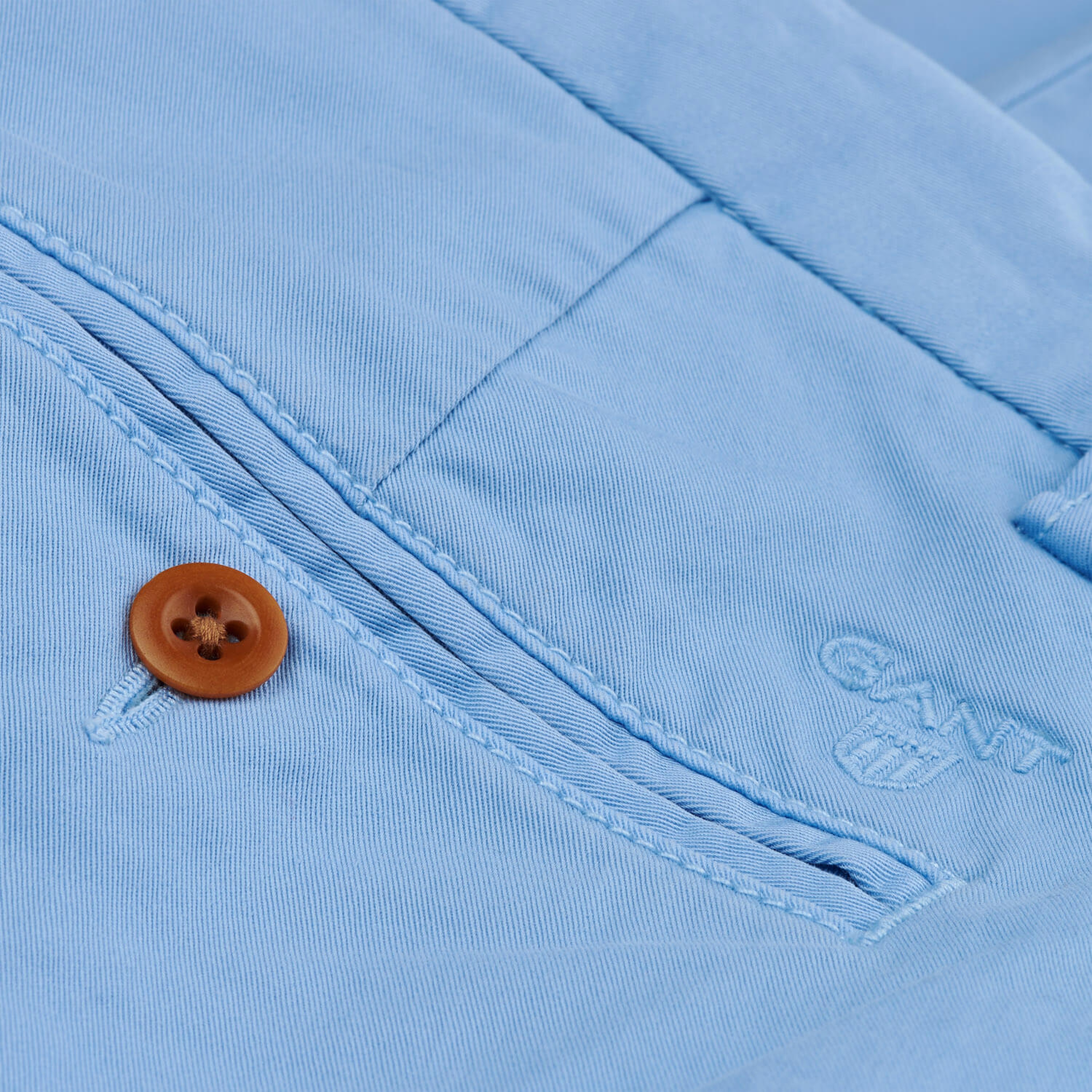 Gant Erkek Mavi Slim Fit Pantolon