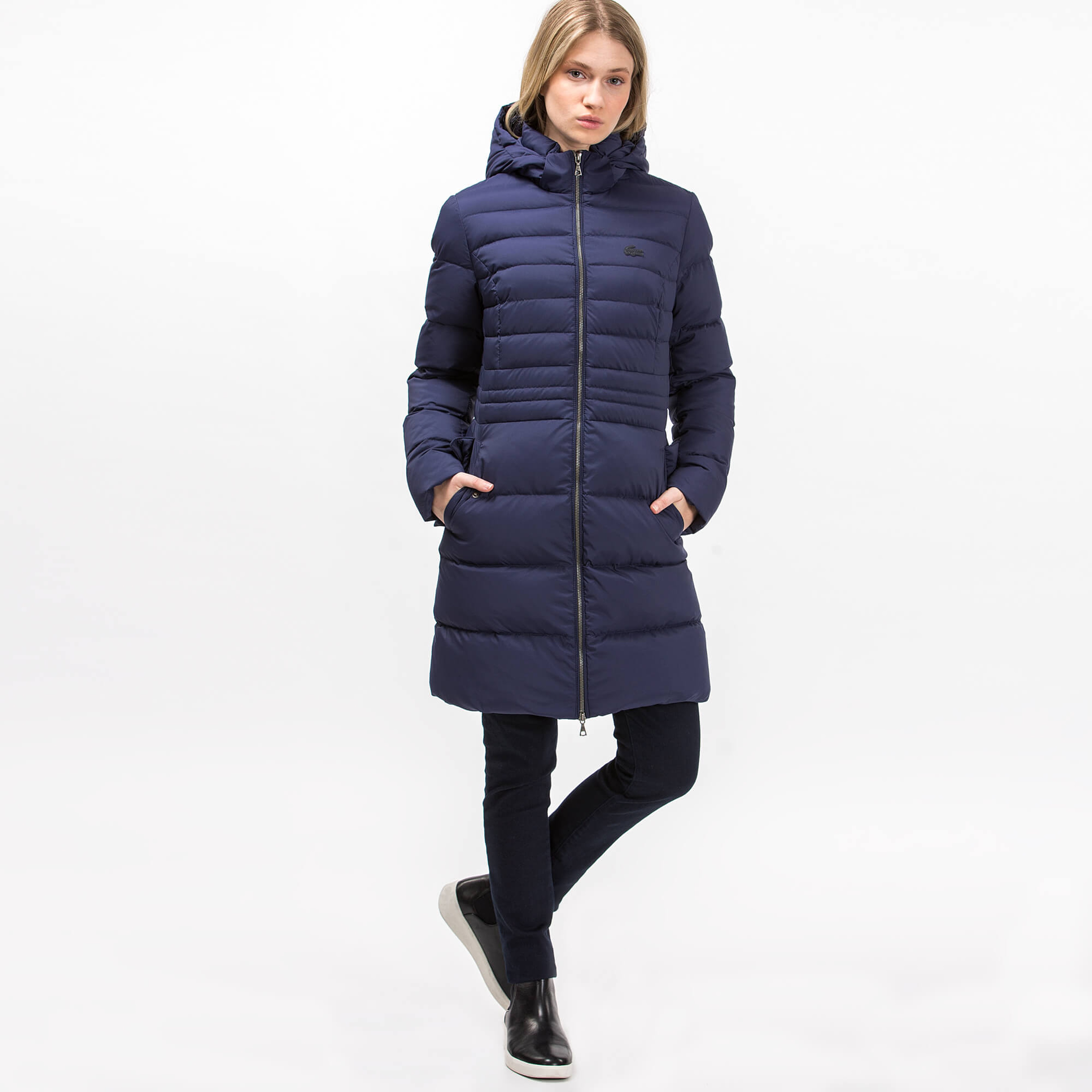 Lacoste Kadın Lacivert Mont